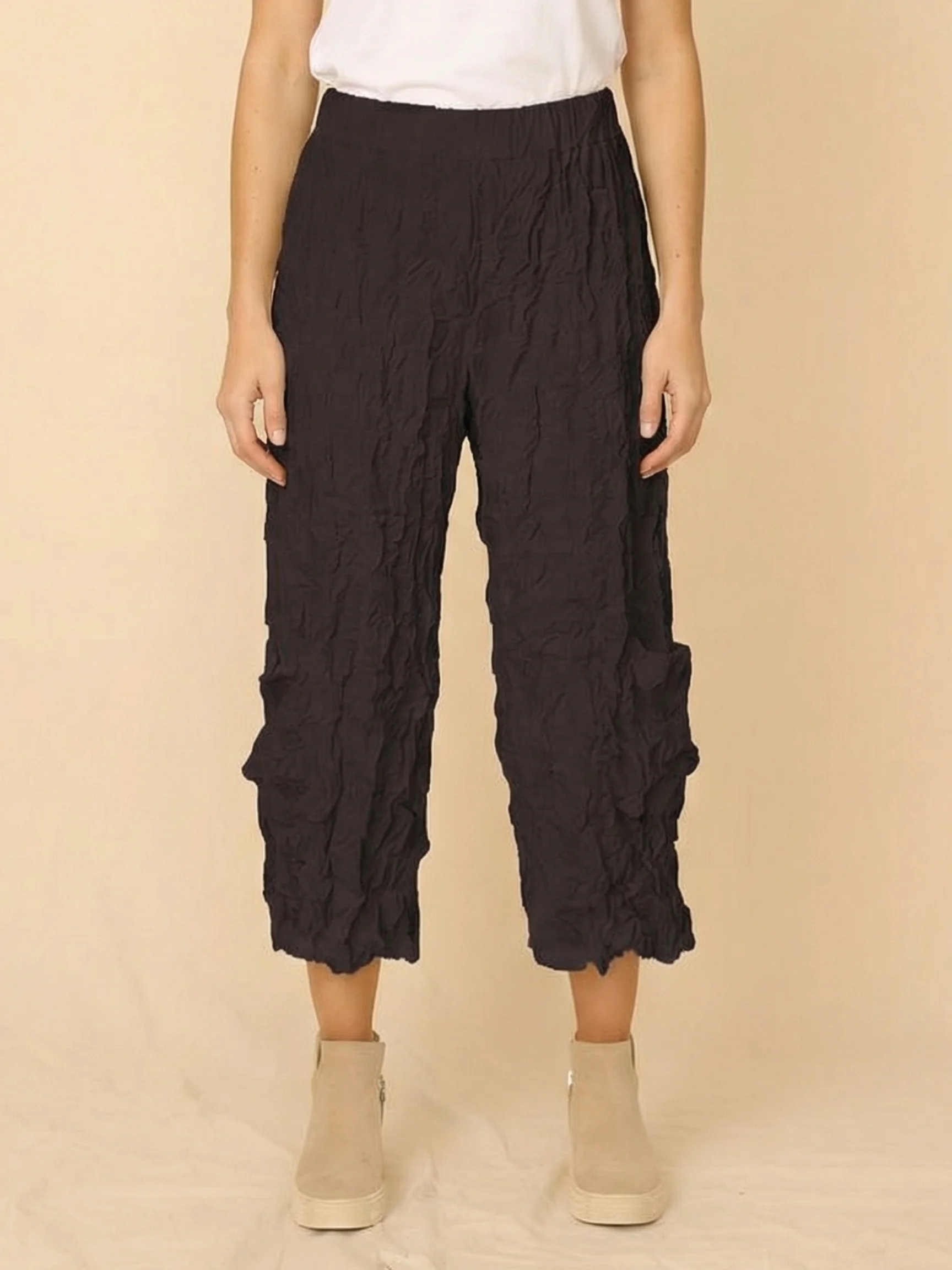 Florian Pant in Black