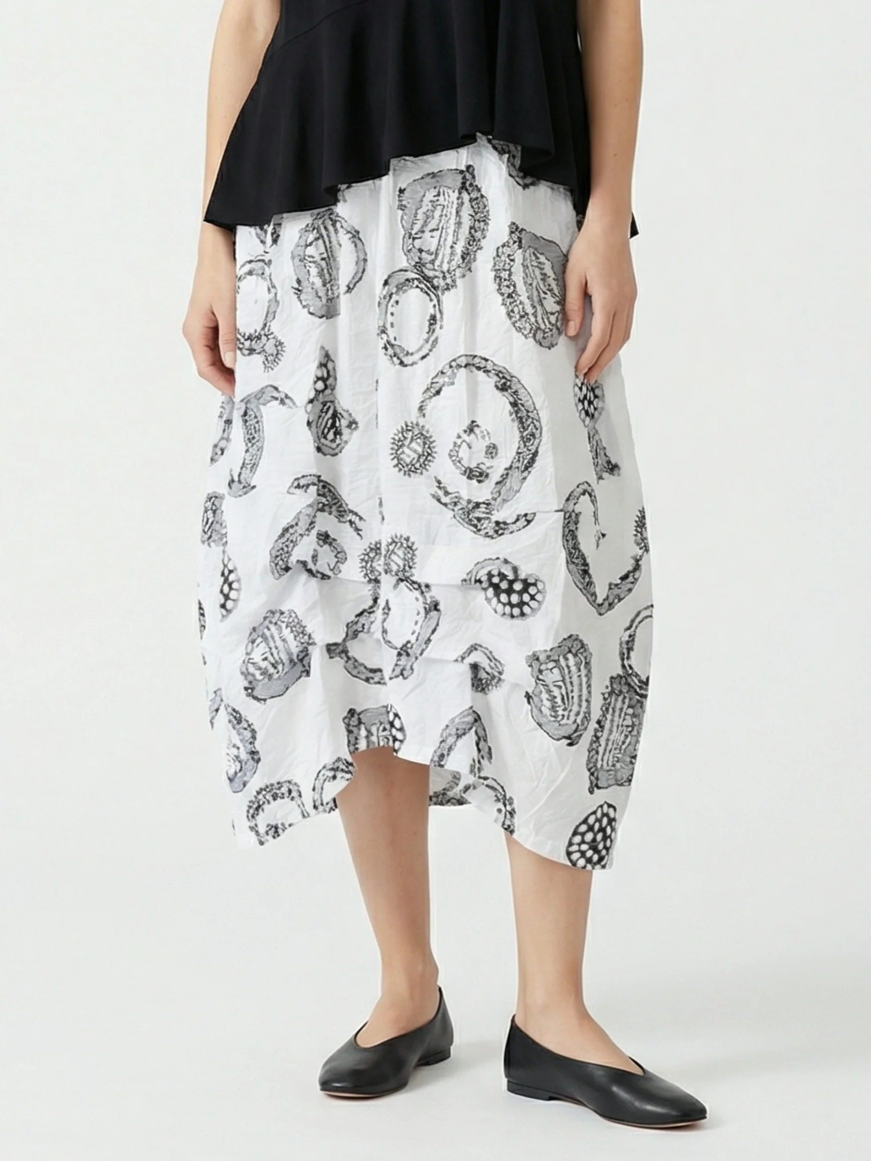 Frankie Skirt in Onyx Ash