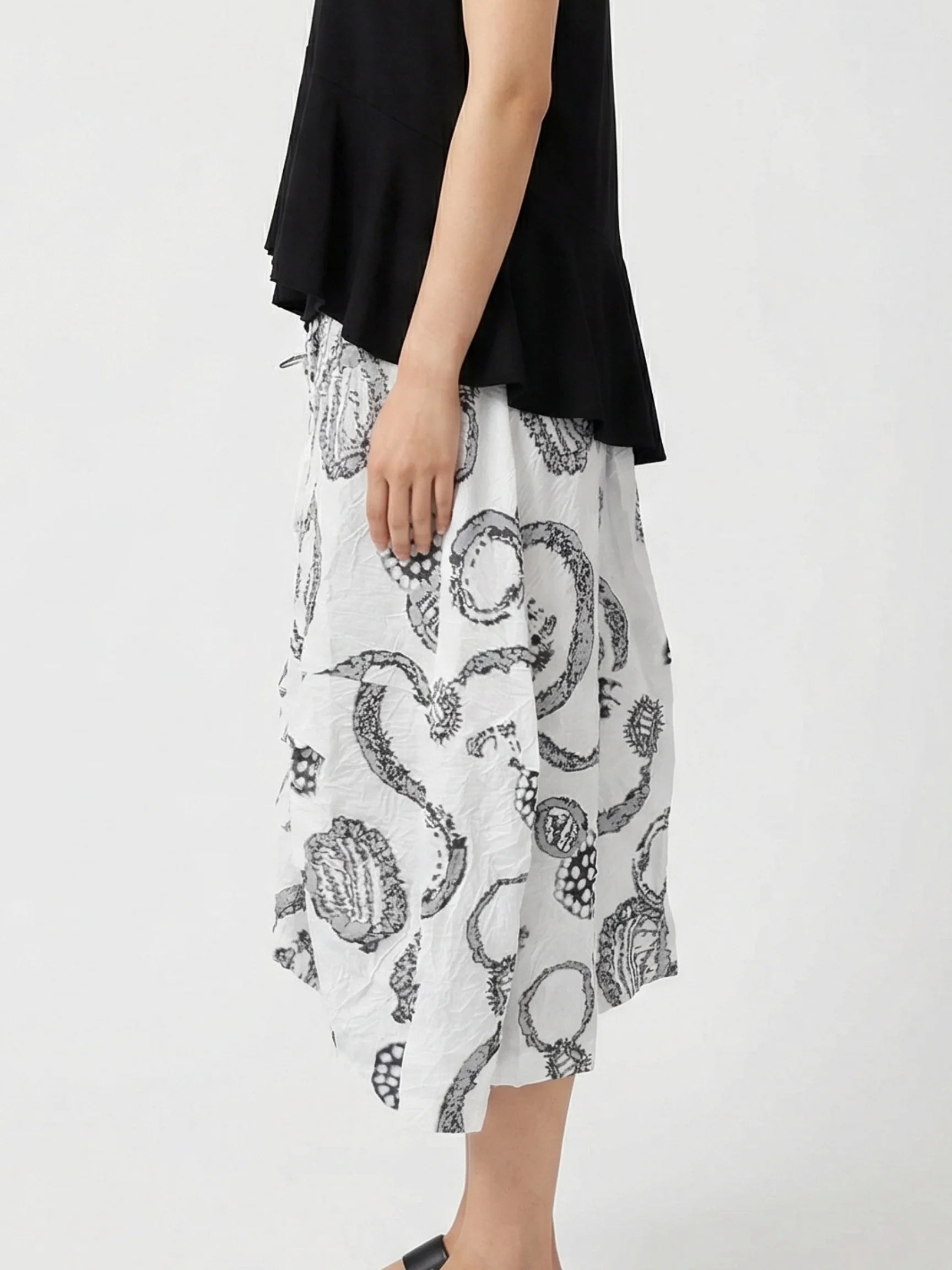 Frankie Skirt in Onyx Ash