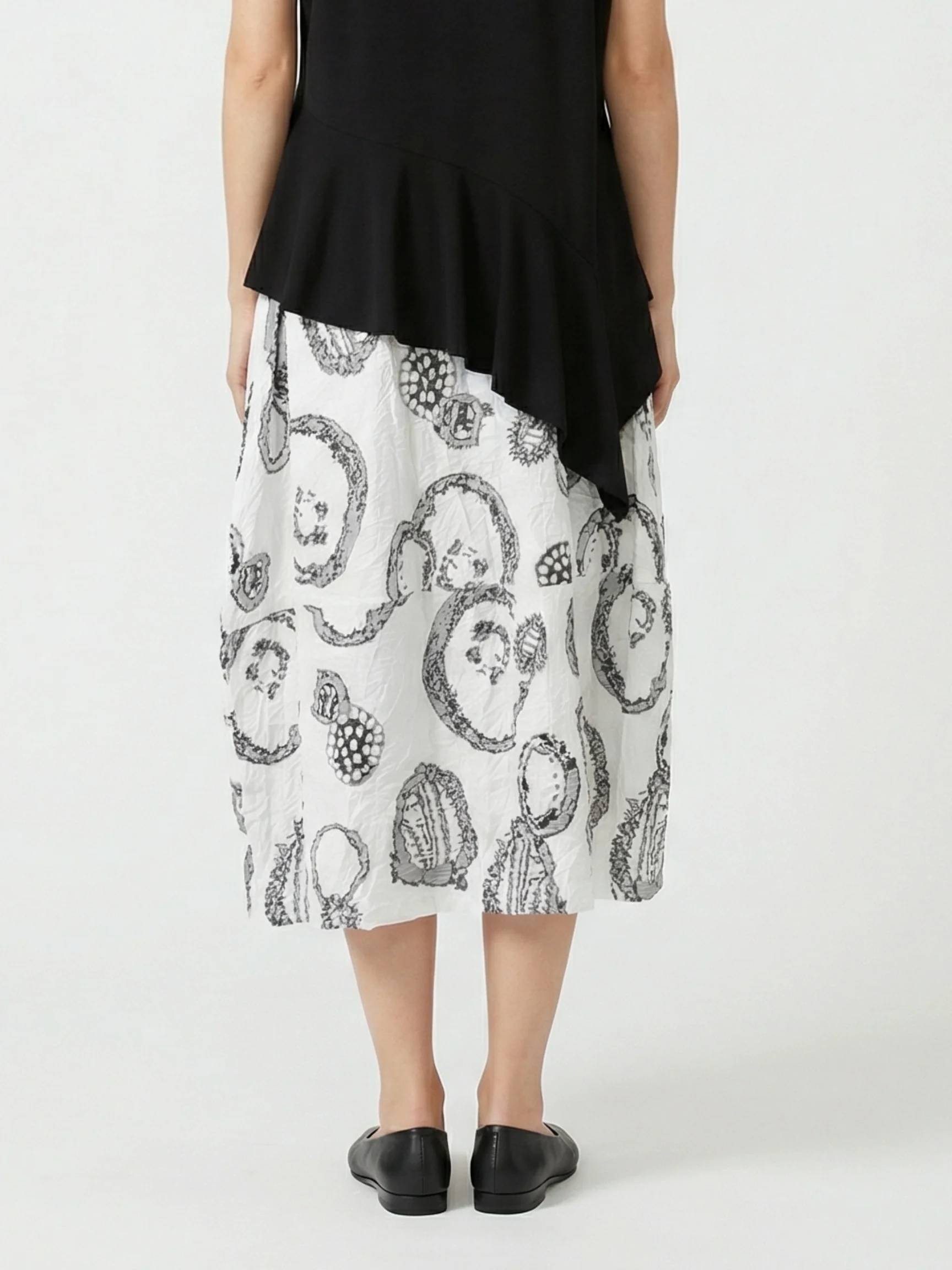Frankie Skirt in Onyx Ash