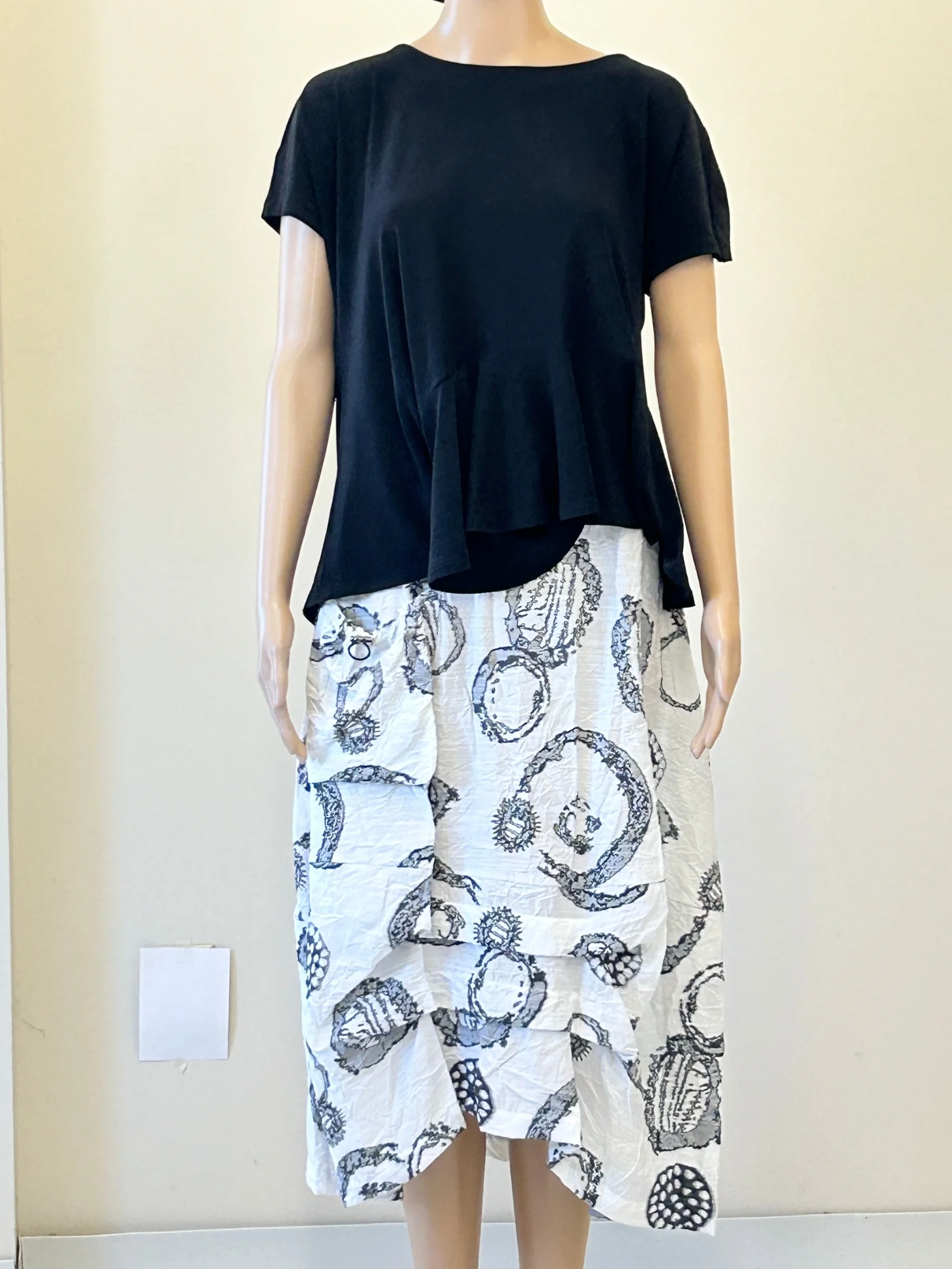 Frankie Skirt in Onyx Ash