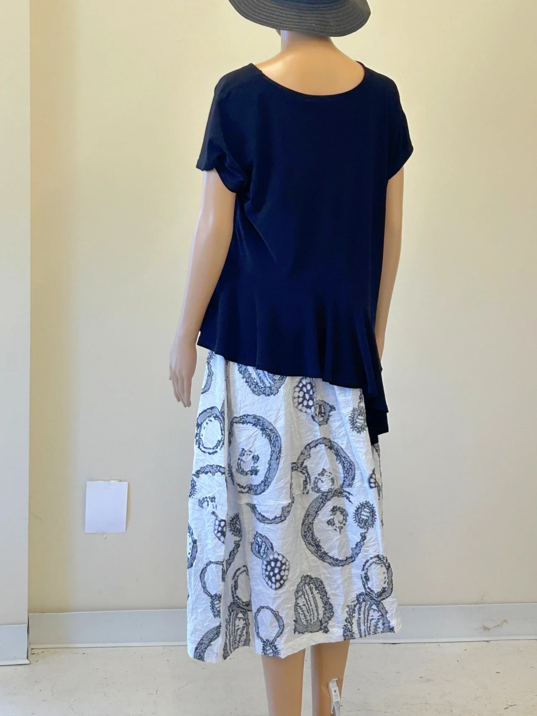 Frankie Skirt in Onyx Ash
