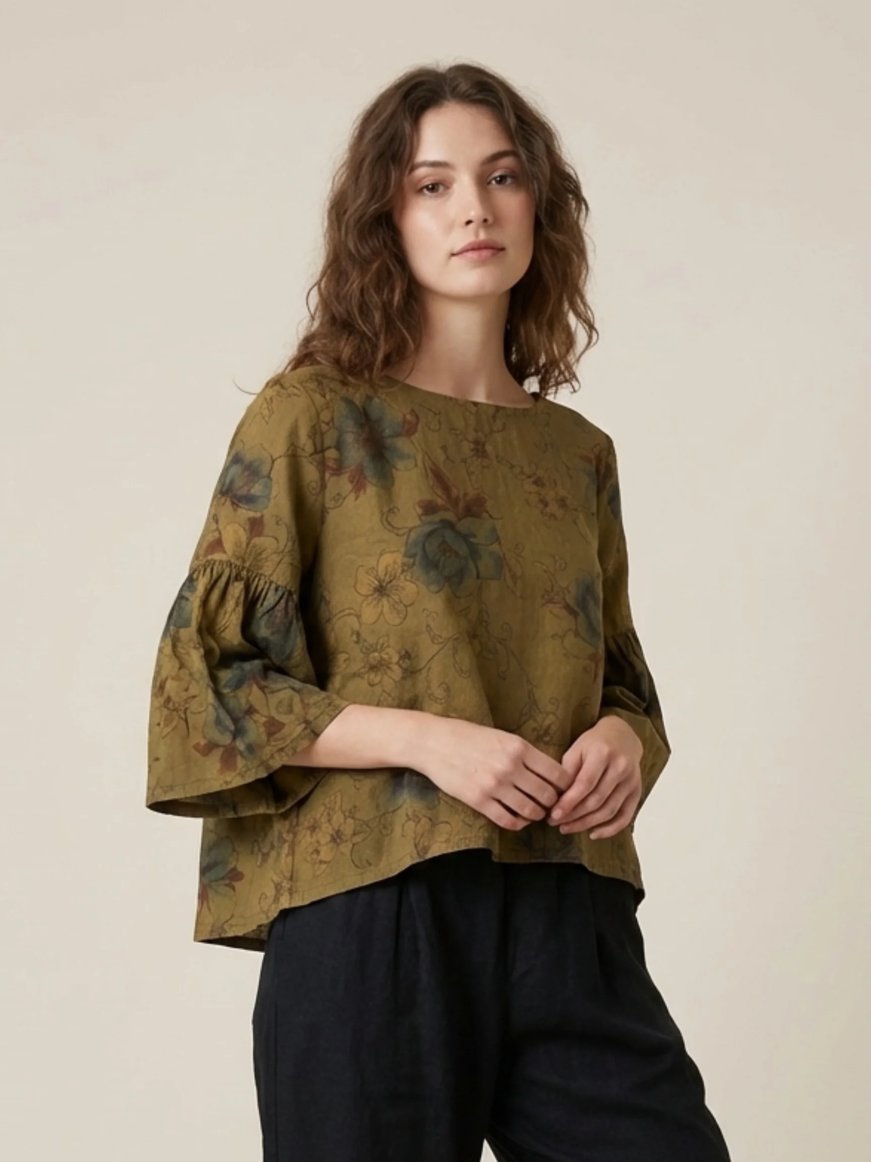 Frida Shirt in Quinquina
