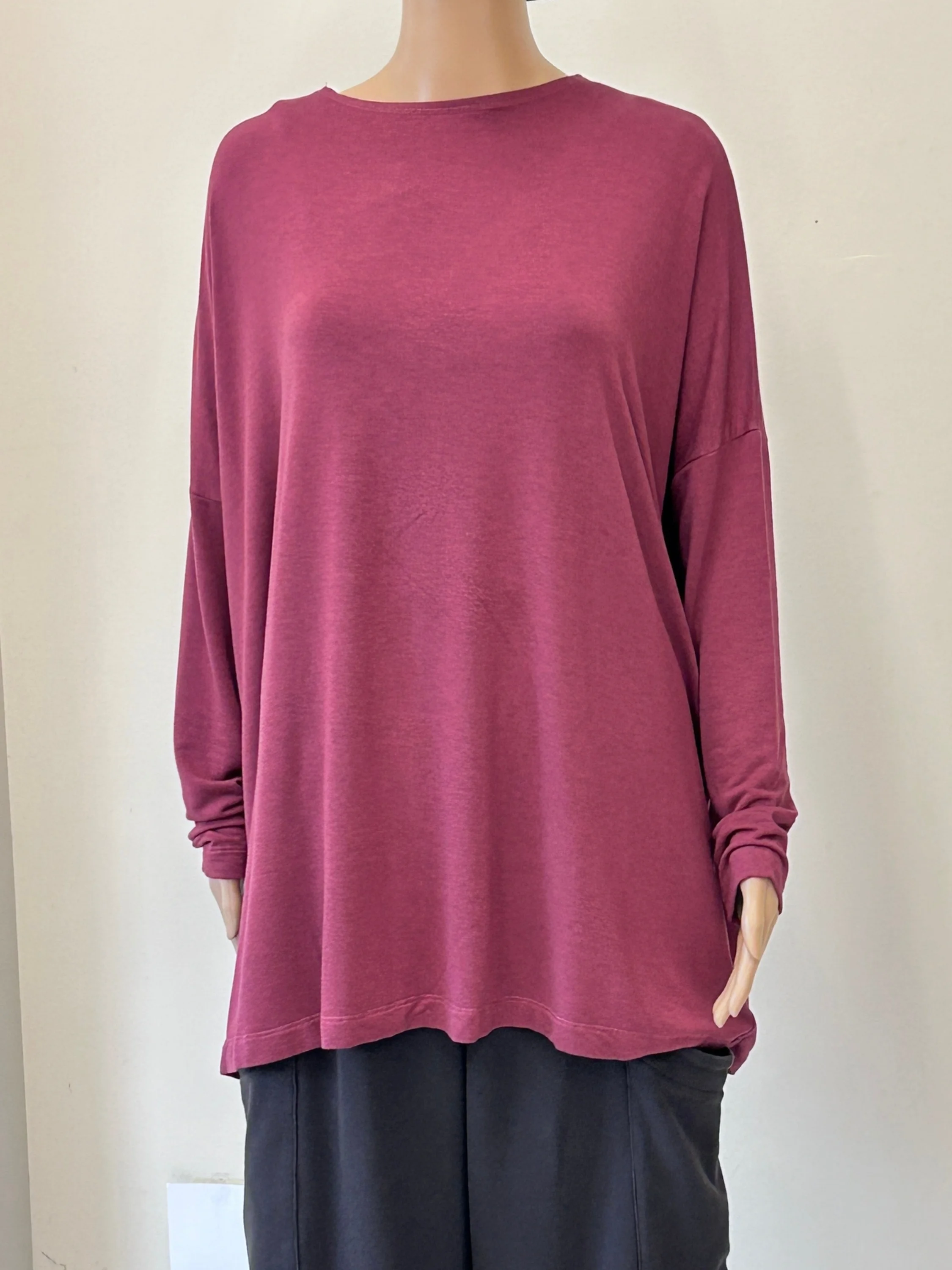 Funnel Tunic in Alder