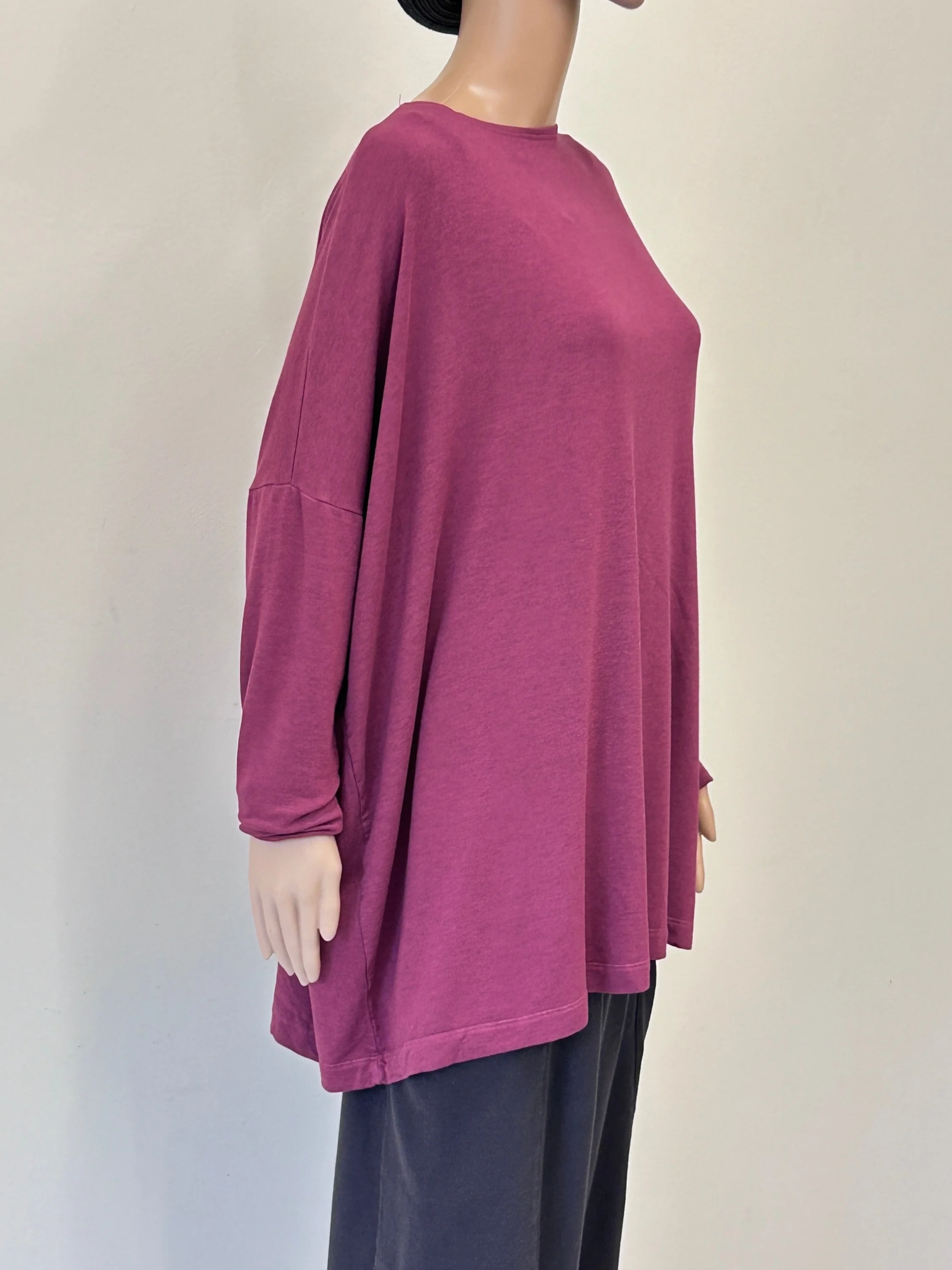 Funnel Tunic in Alder