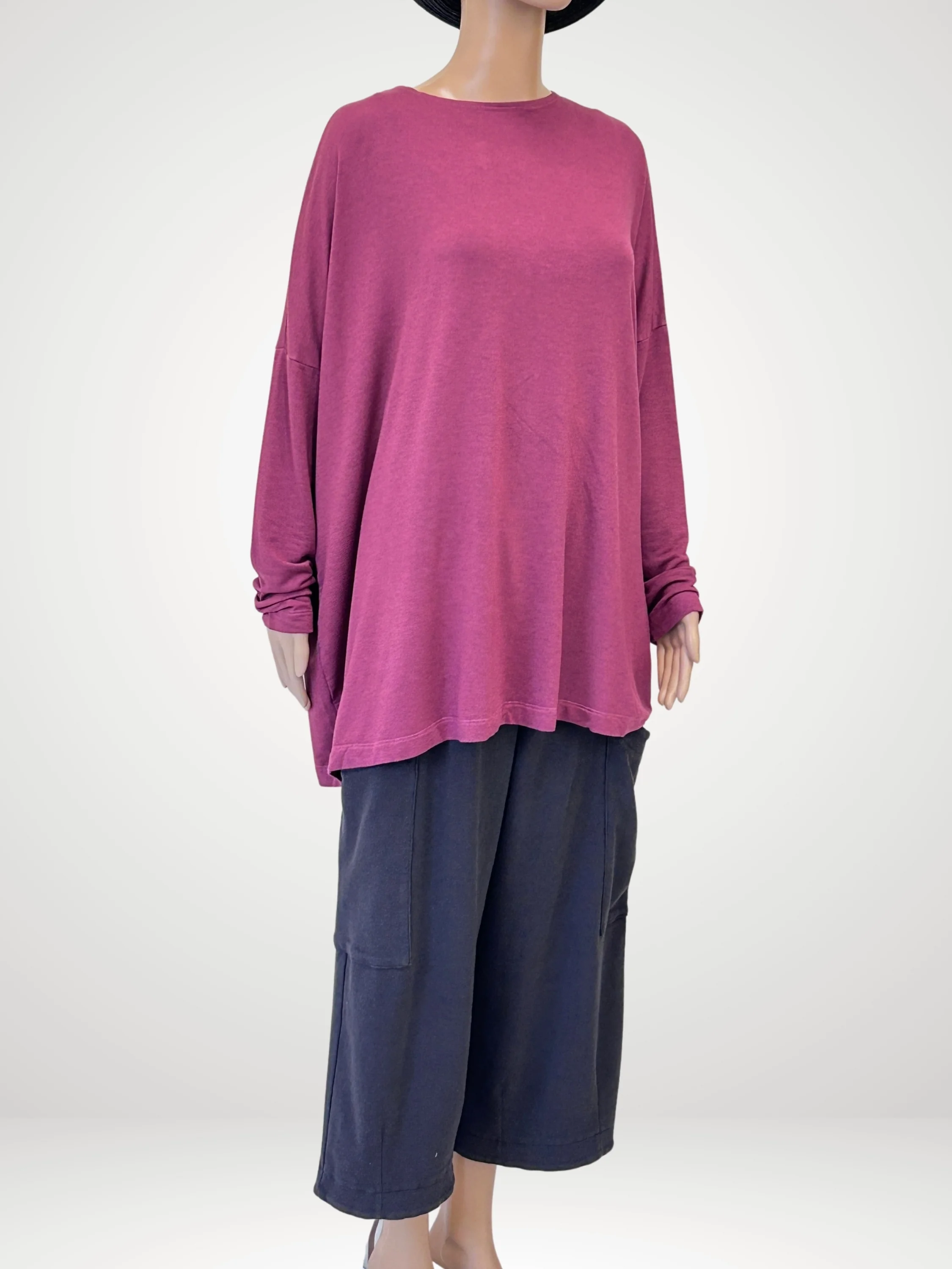 Funnel Tunic in Alder