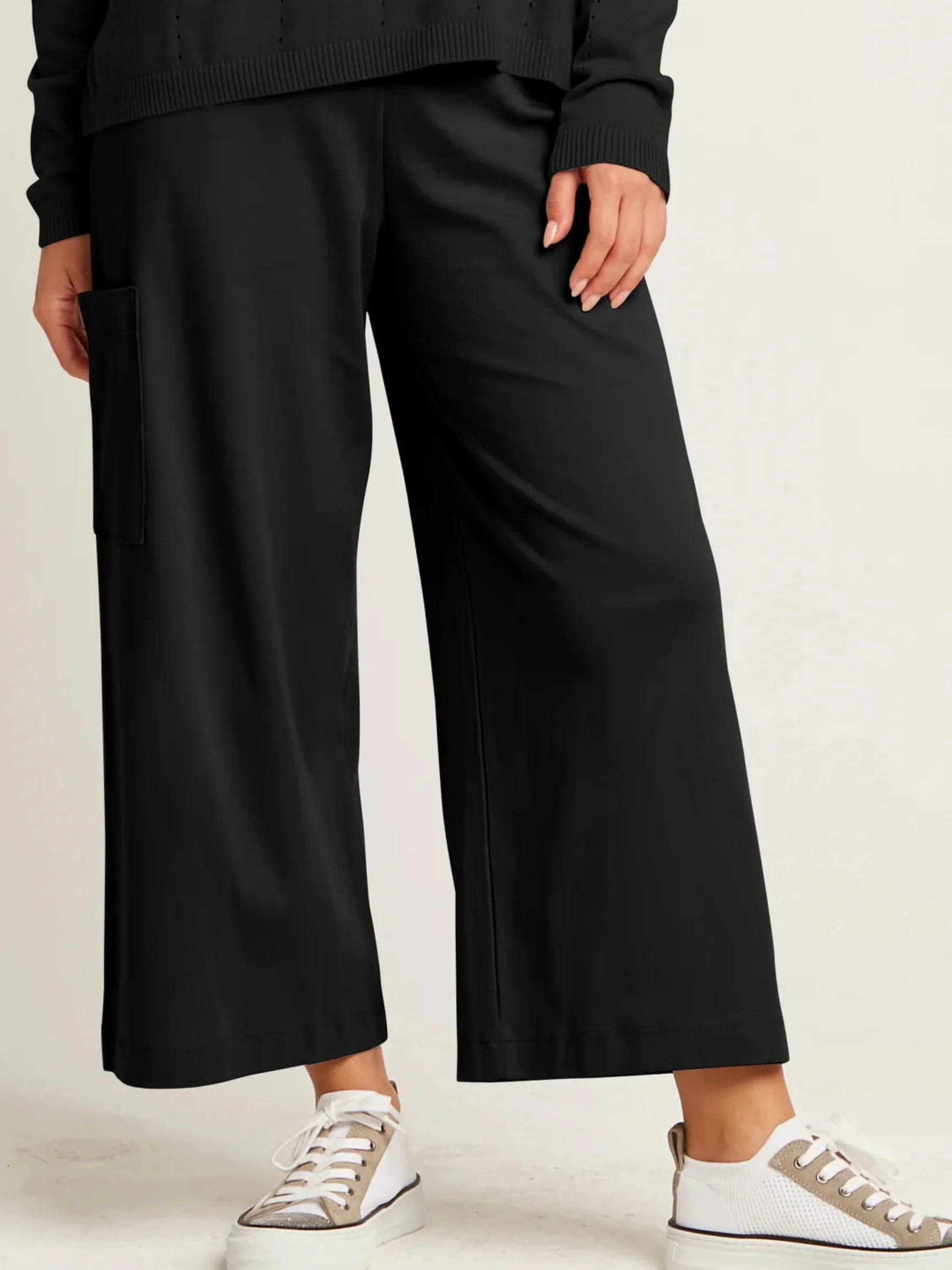 Gaucho Pant in Black
