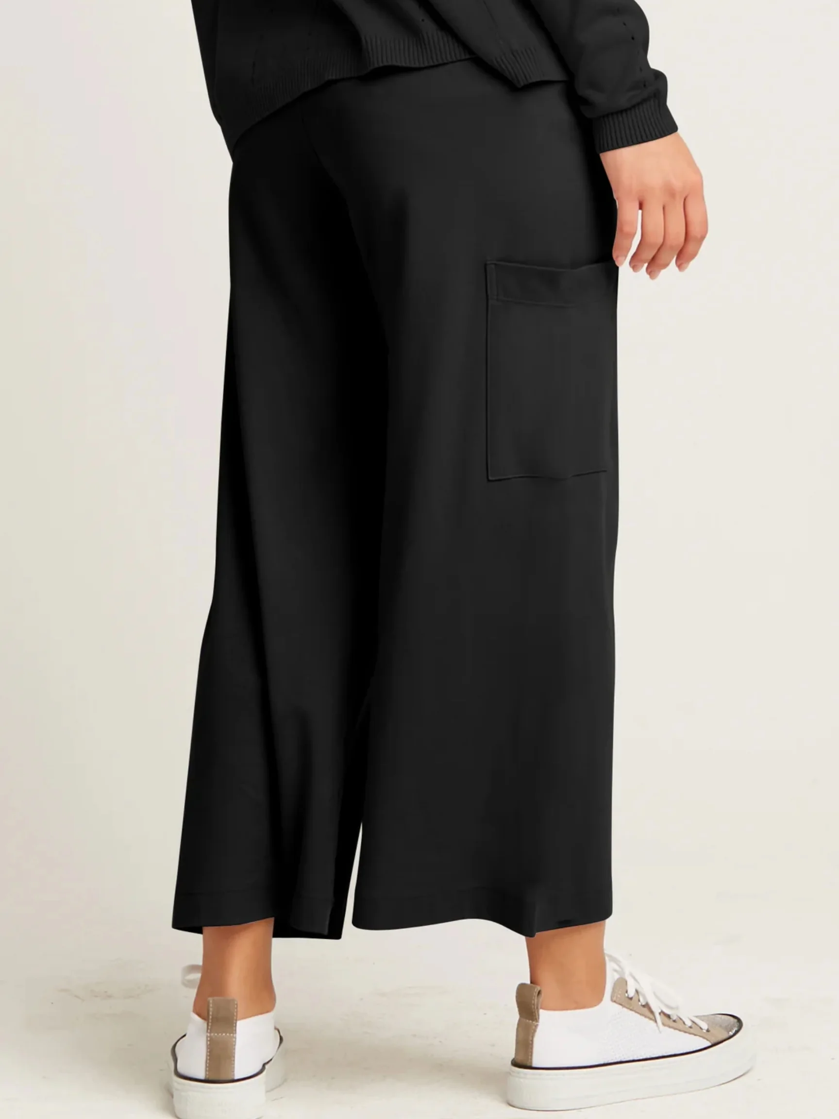 Gaucho Pant in Black