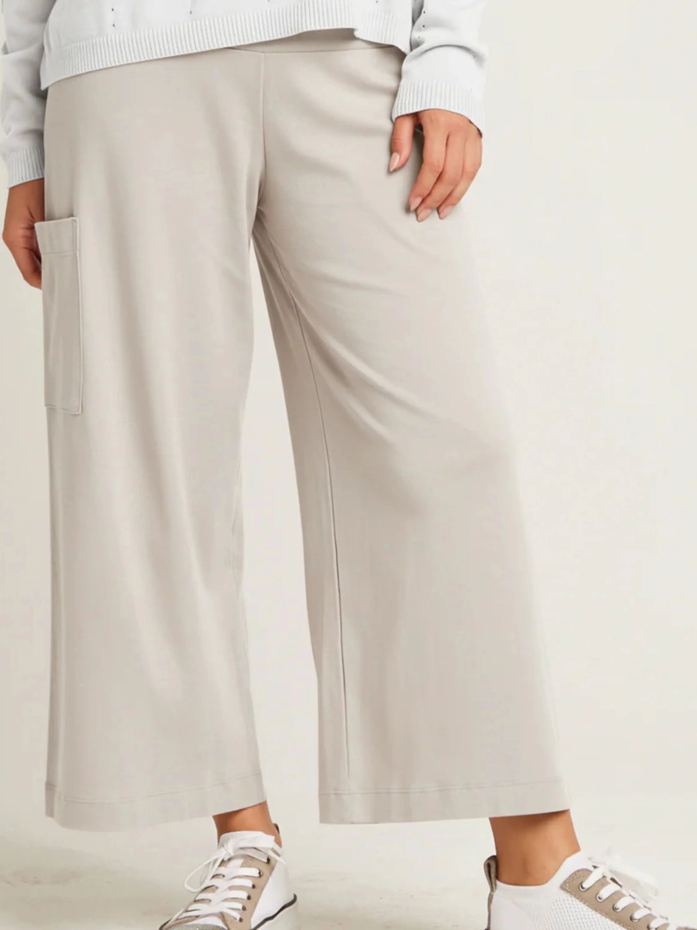 Gaucho Pant in Putty
