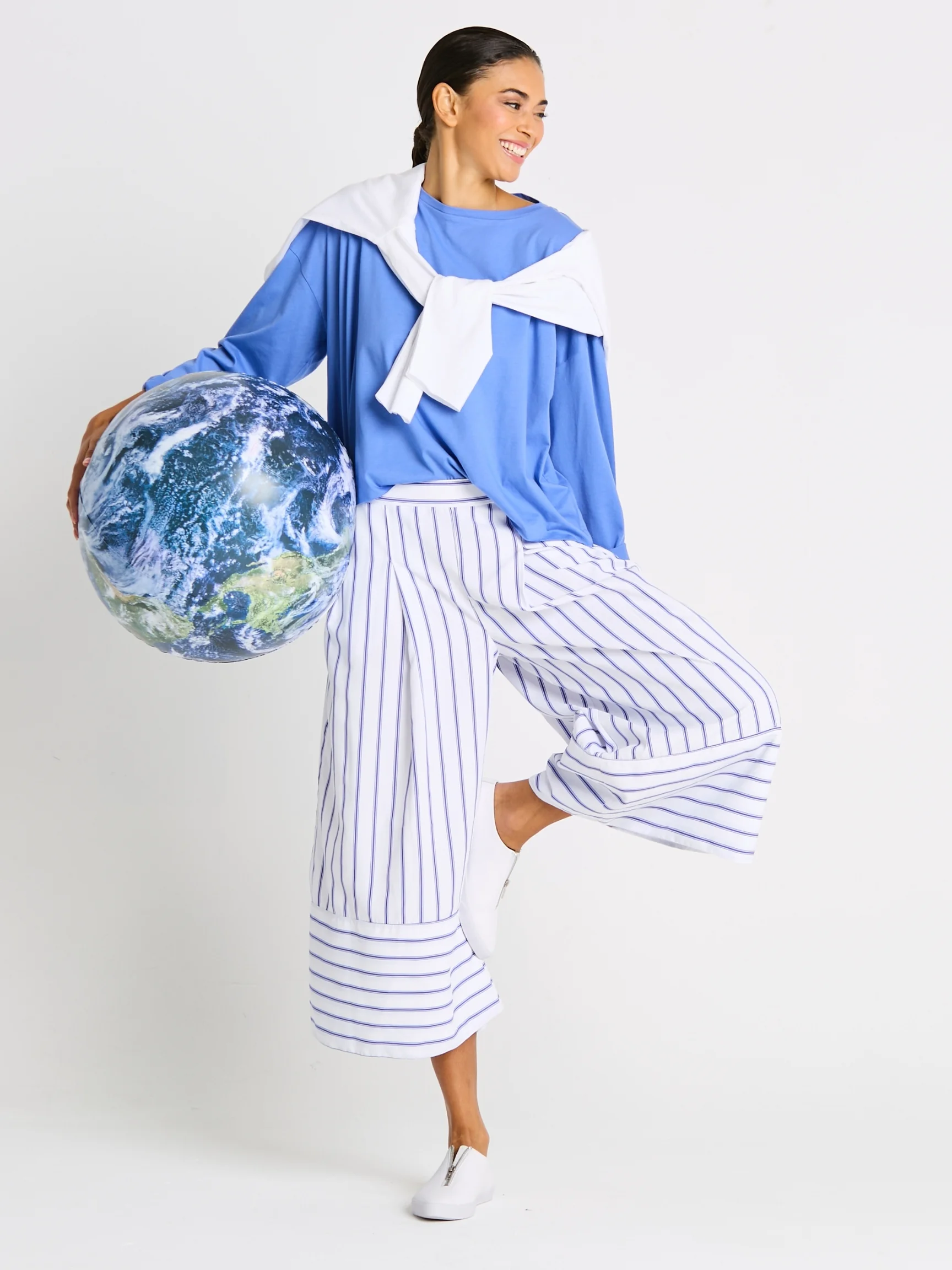 Gaucho in Nautical Stripe