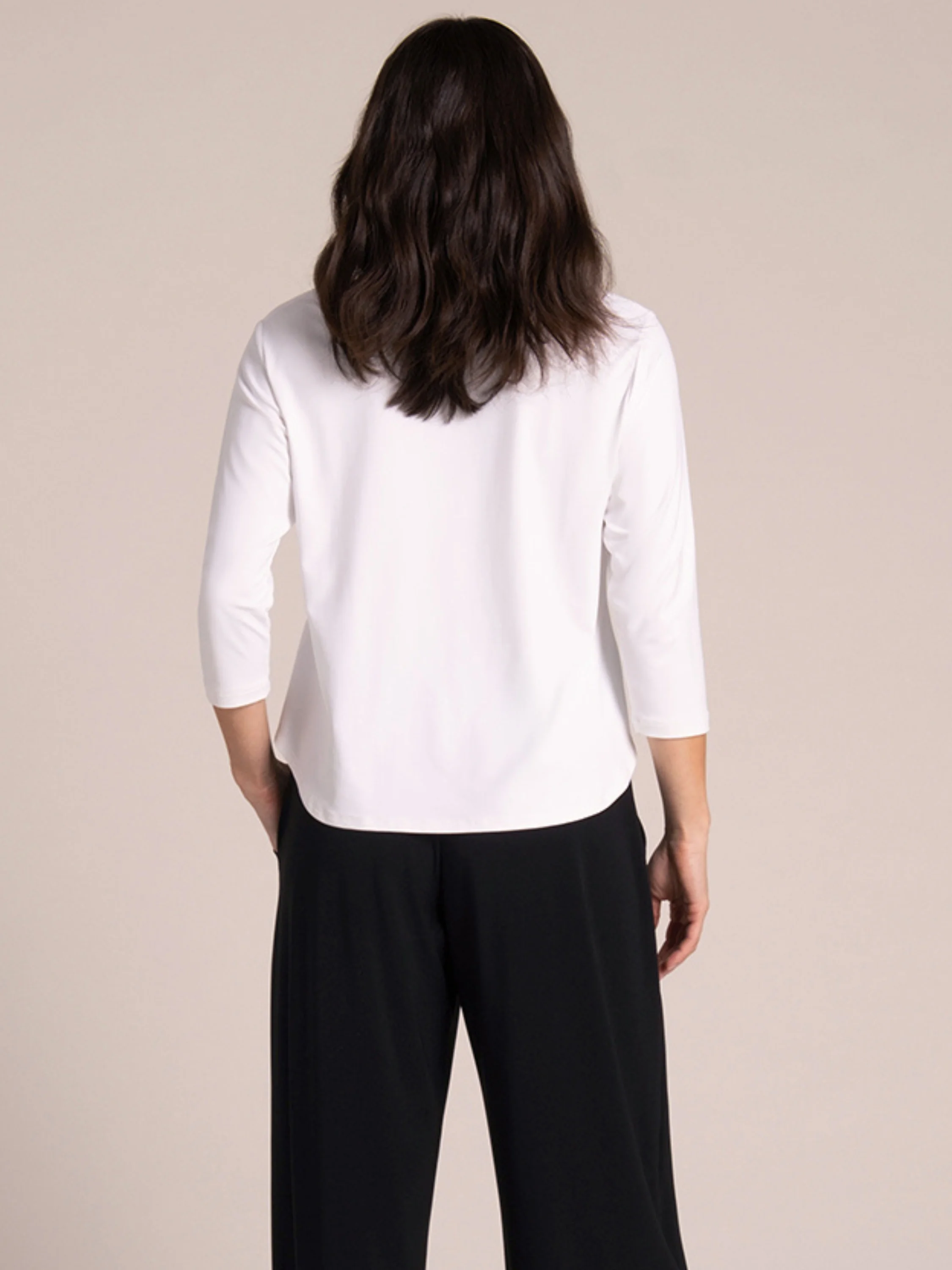 Go To Classic T Relax Short in White