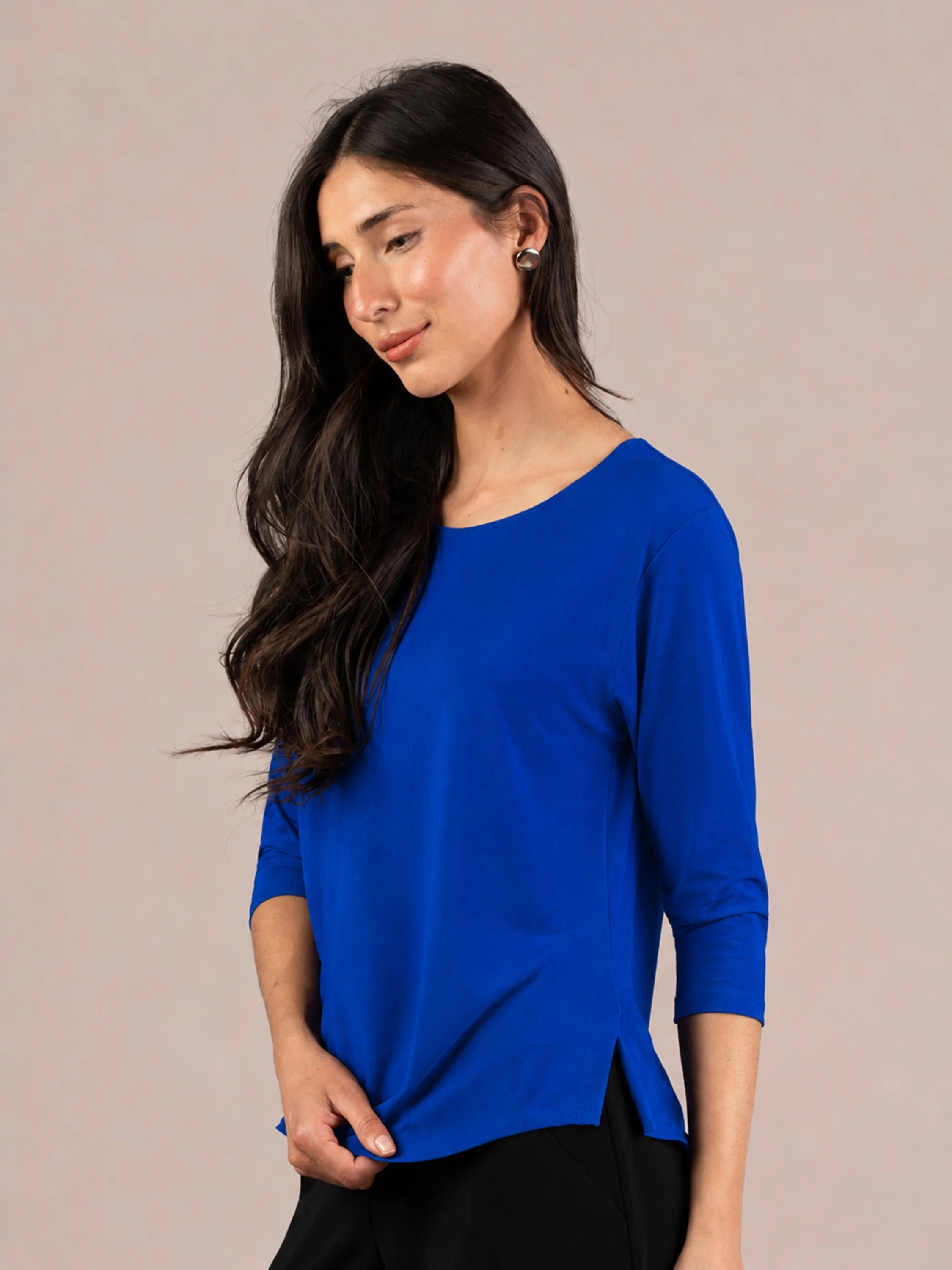 Go To Classic T Relax Short in Lapis