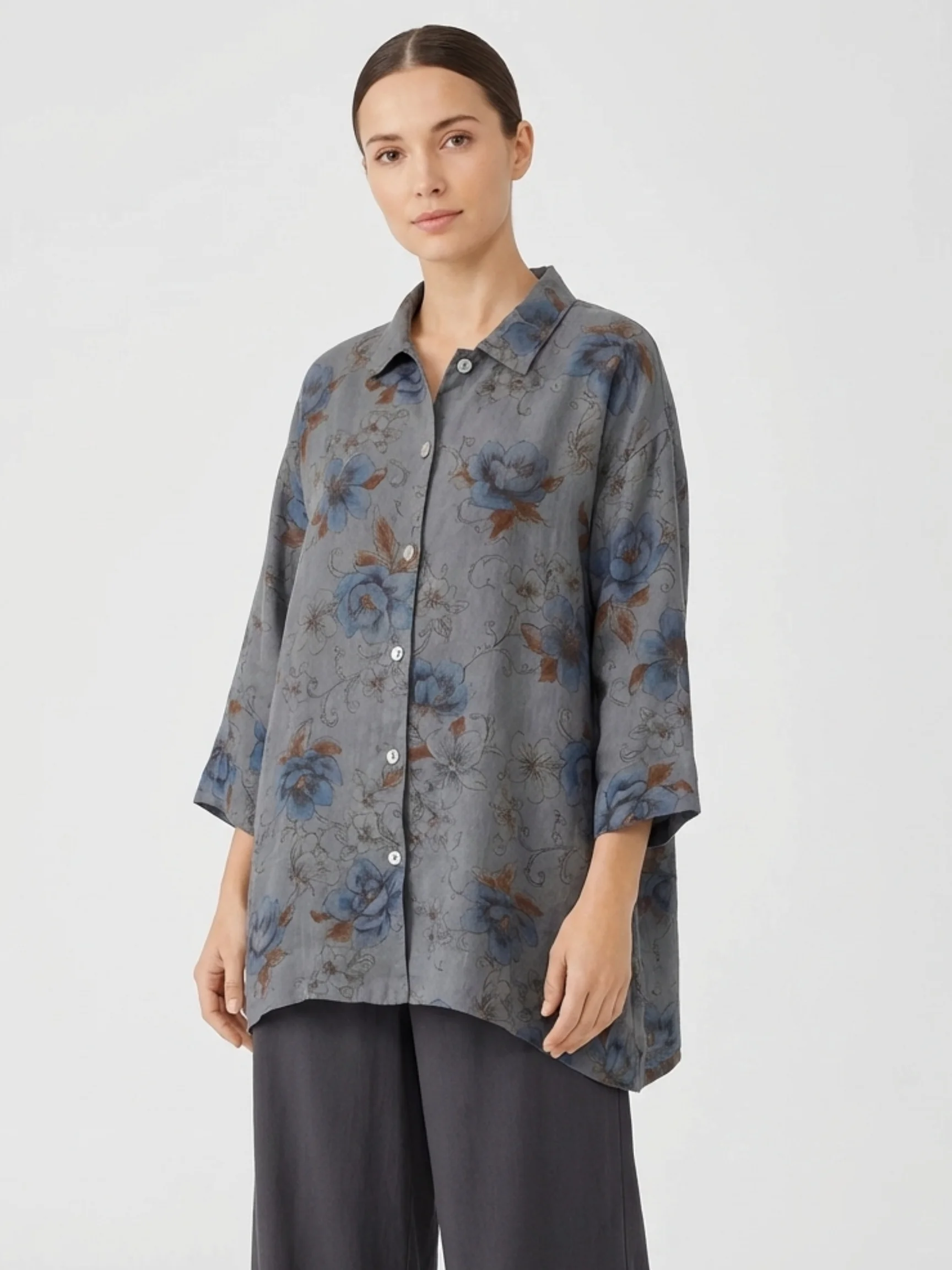 Gordon Shirt in Zinc