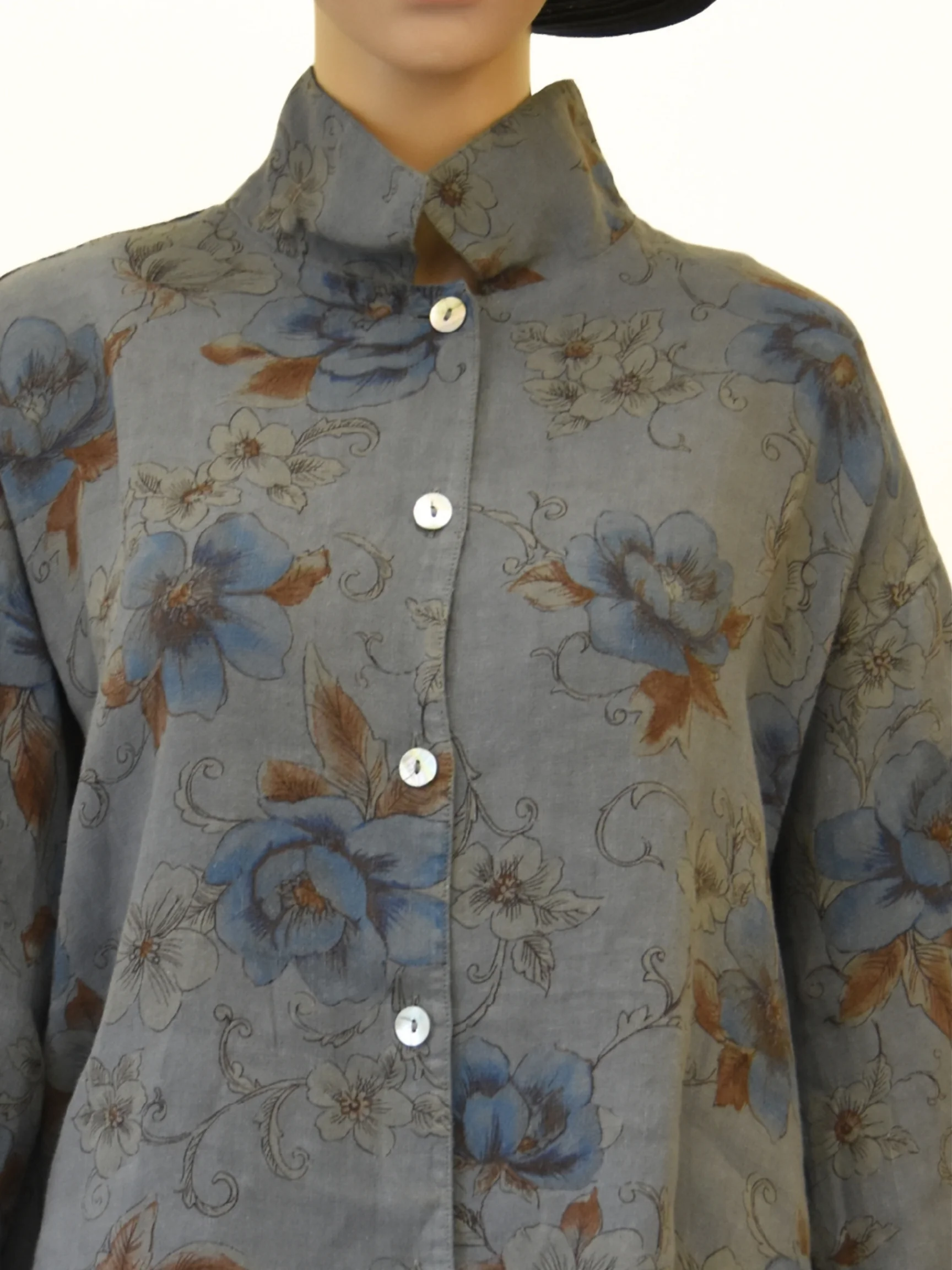Gordon Shirt in Zinc