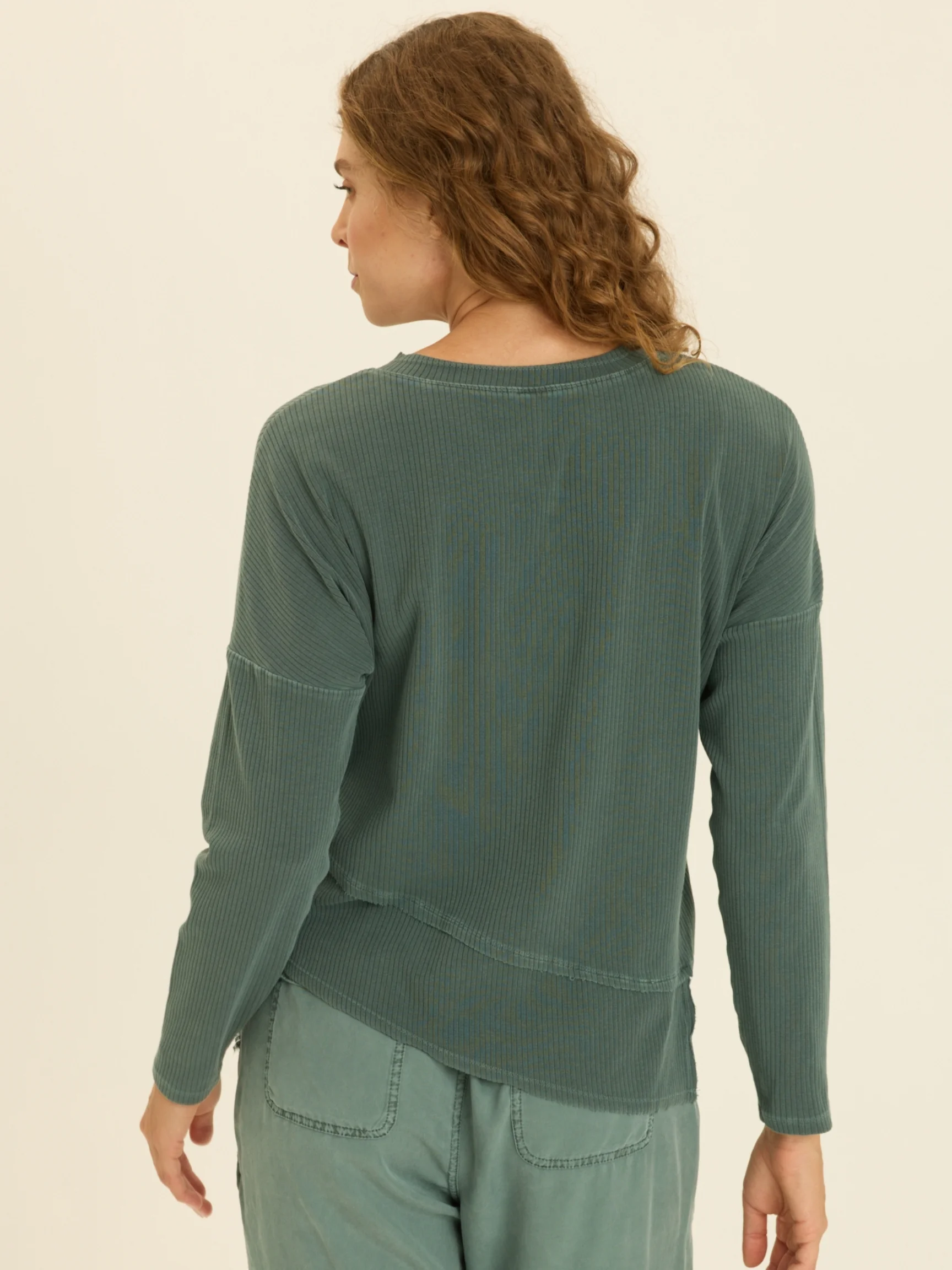 Hadden Long Sleeve in Ocean Storm