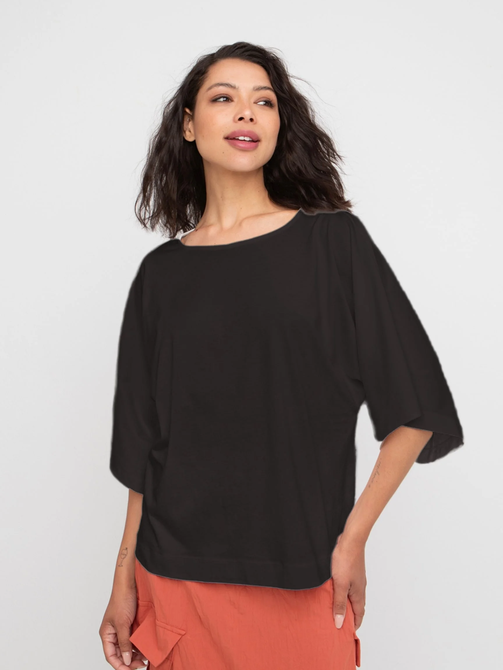 Harbor Top in Black