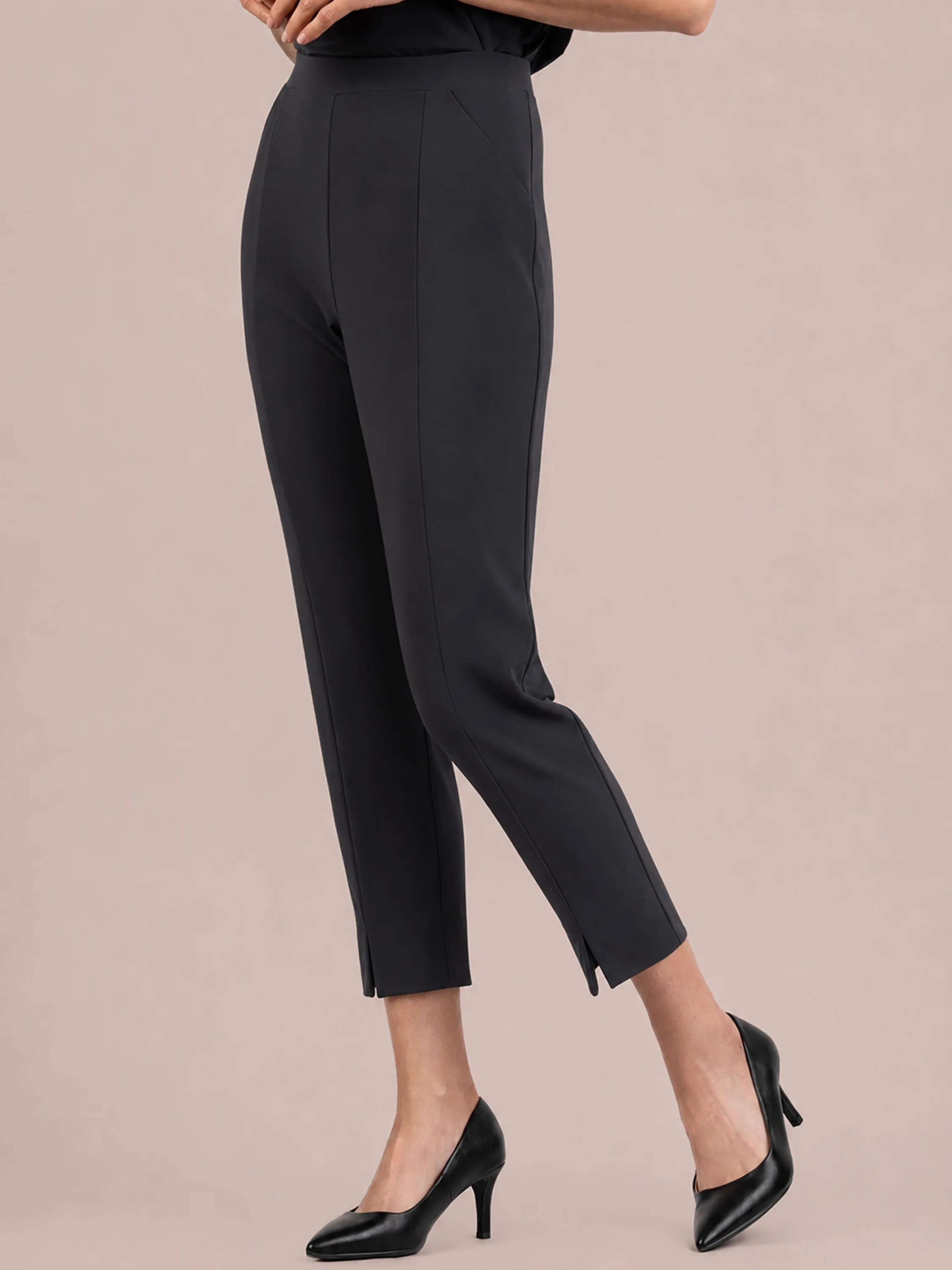 Hepburn Ankle Pant in Graphite