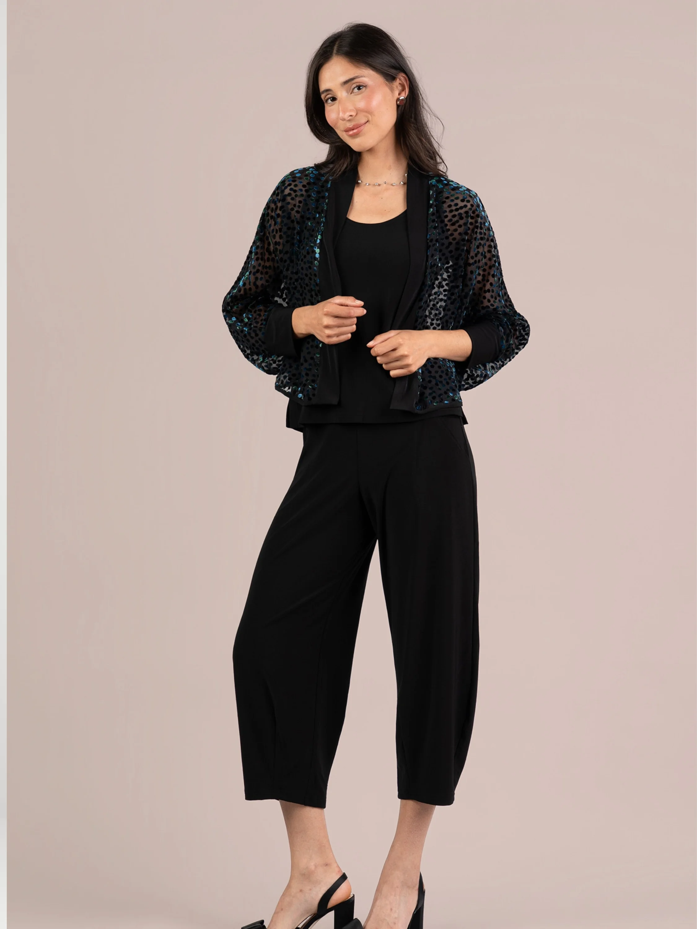 Hey Honey Shrug in Black/Blue