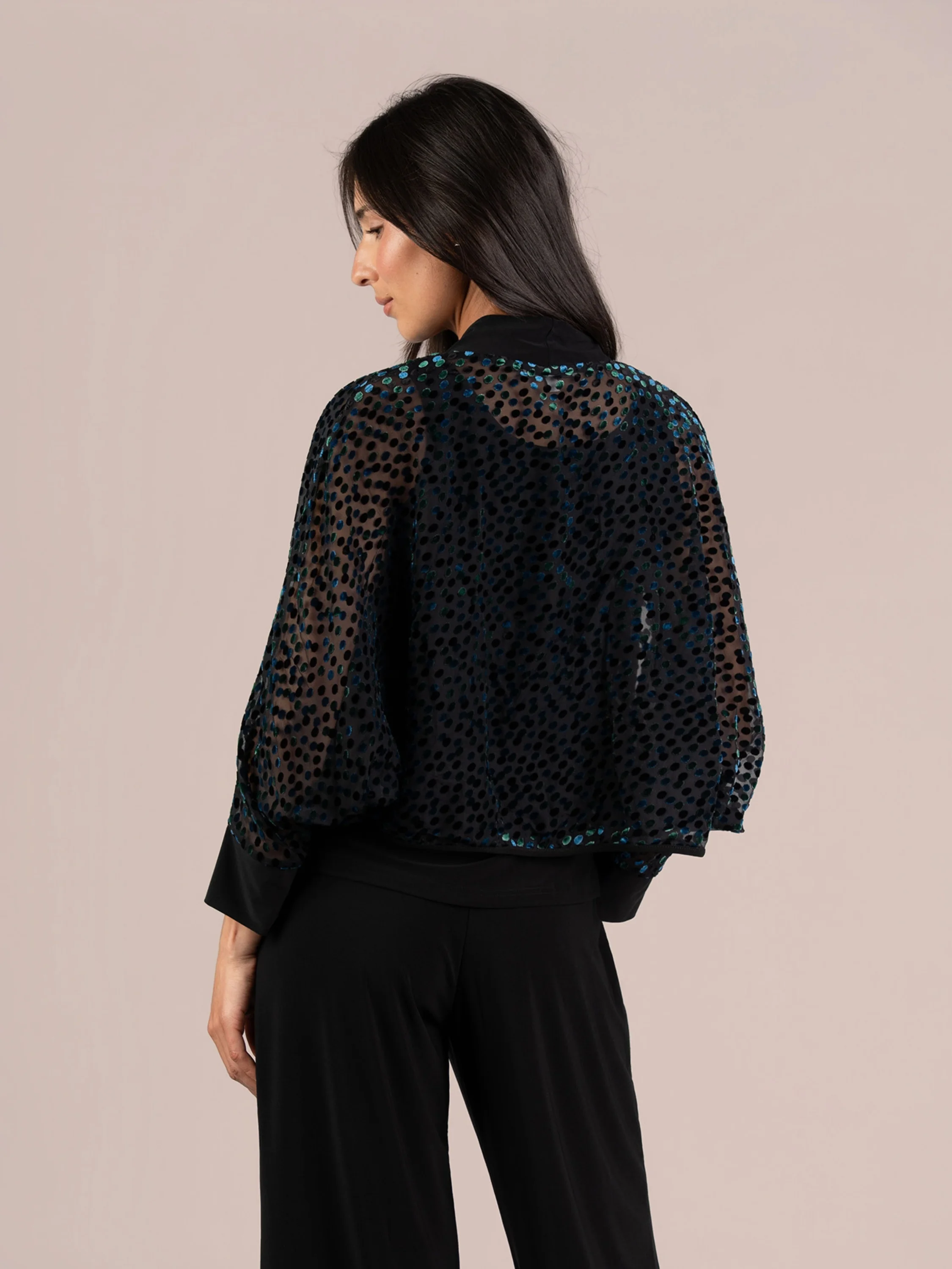Hey Honey Shrug in Black/Blue