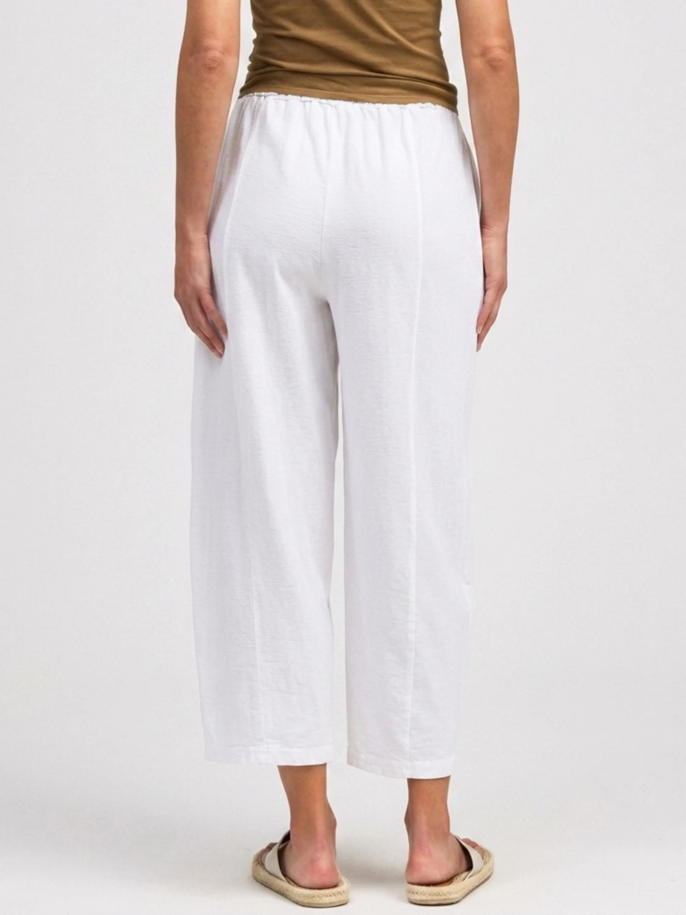 Horseshoe Pant in White