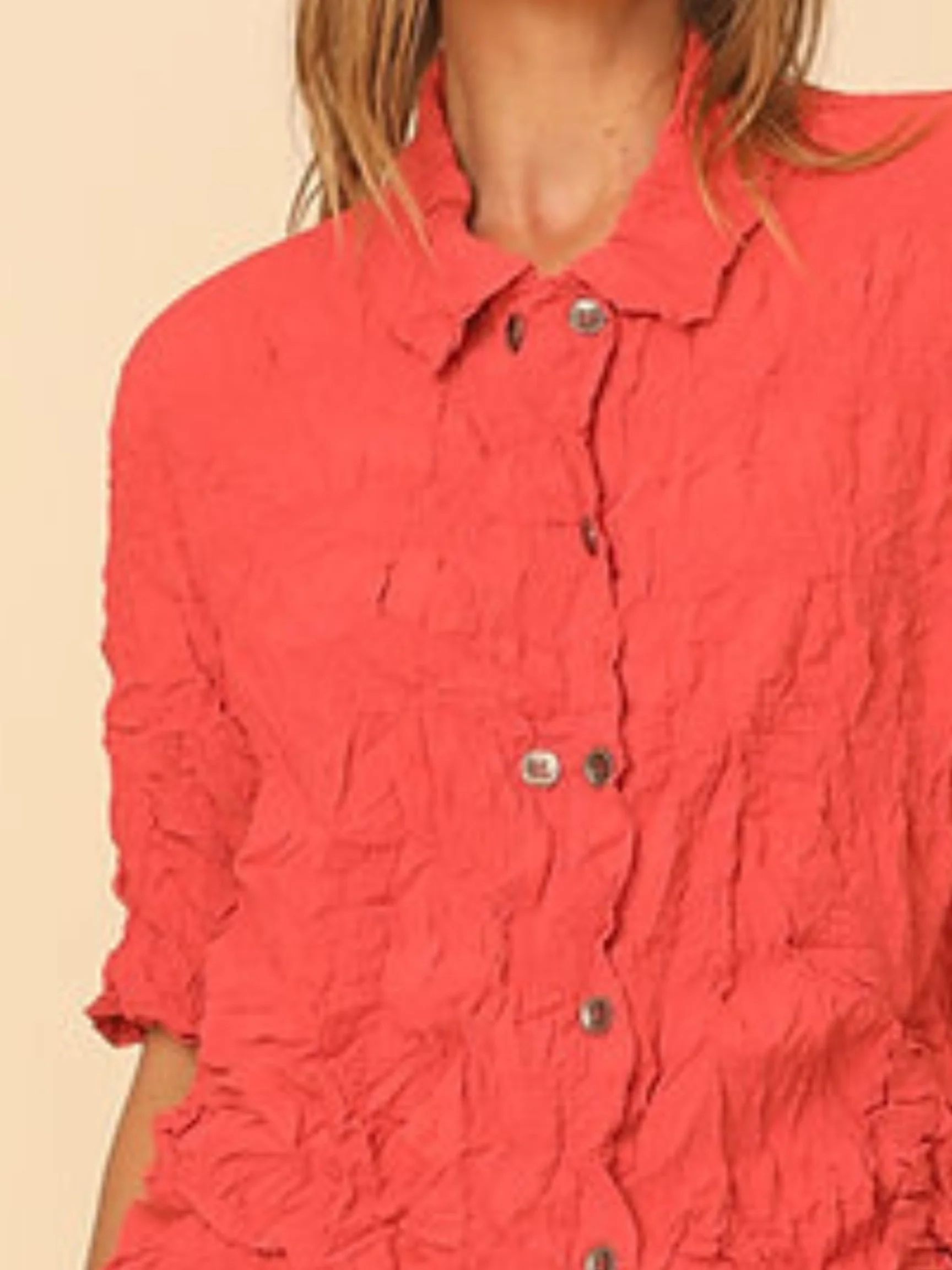Ivey Shirt in Papaya