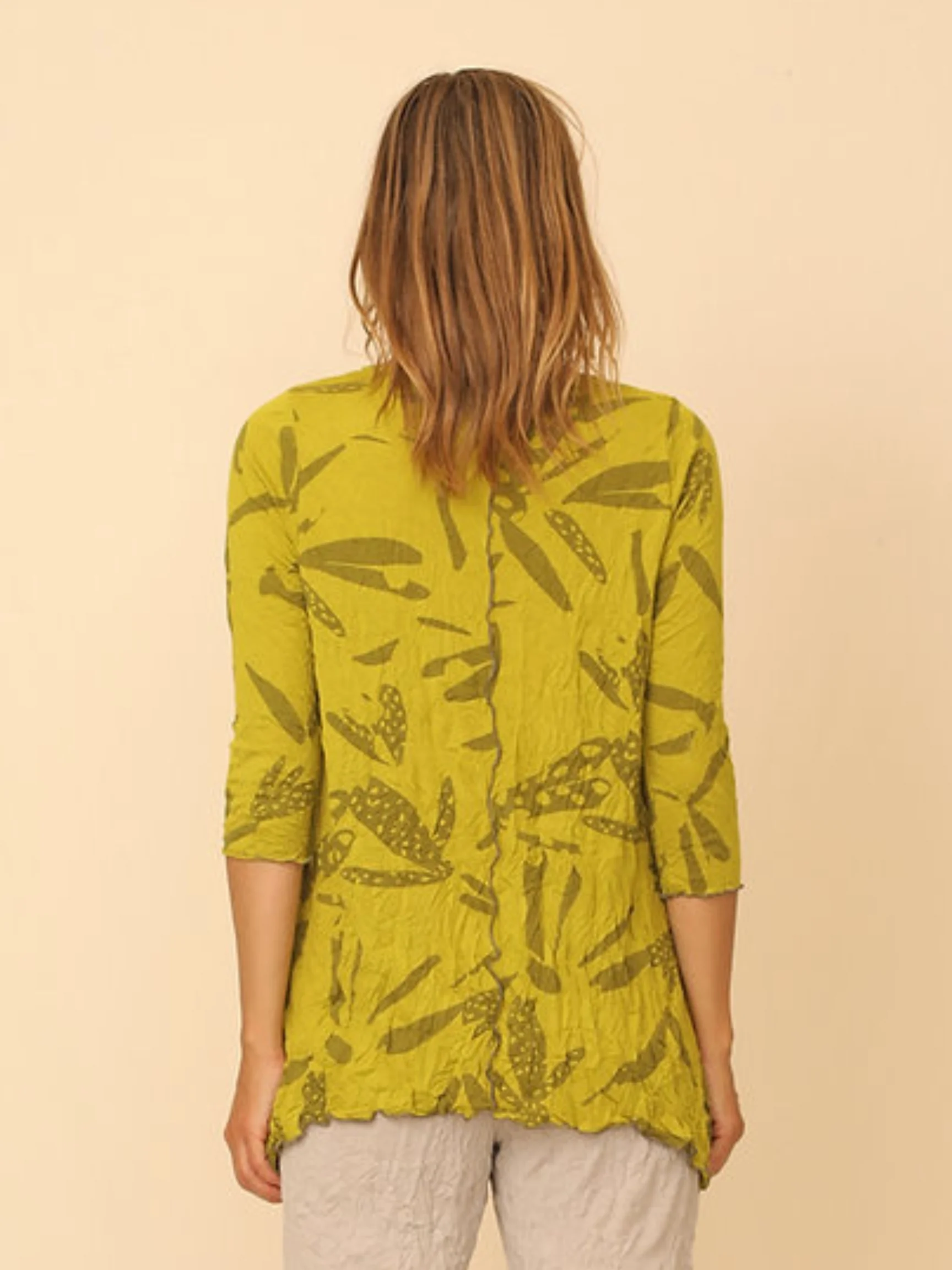 Jean Top in Avo Print