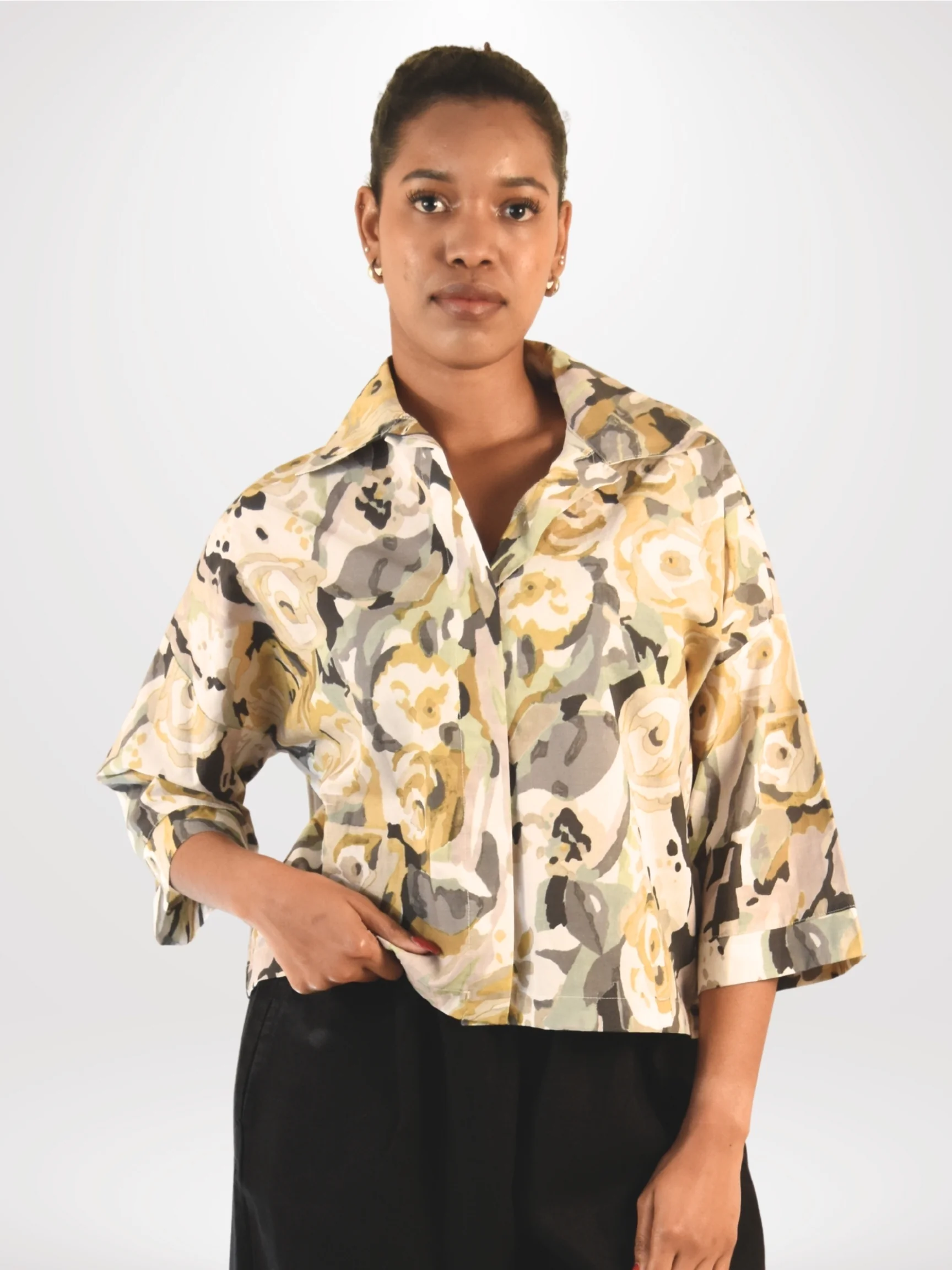 Joan Shirt in Giallo