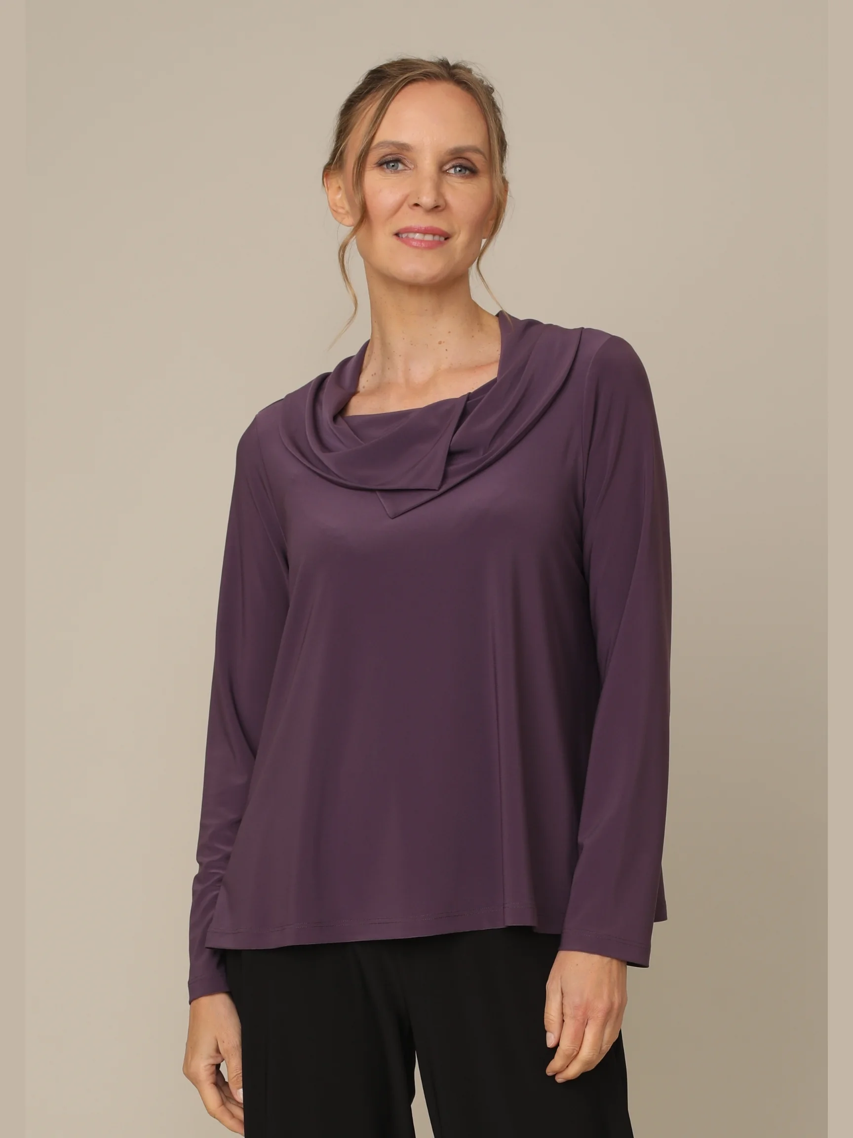Jordana Top in Heather
