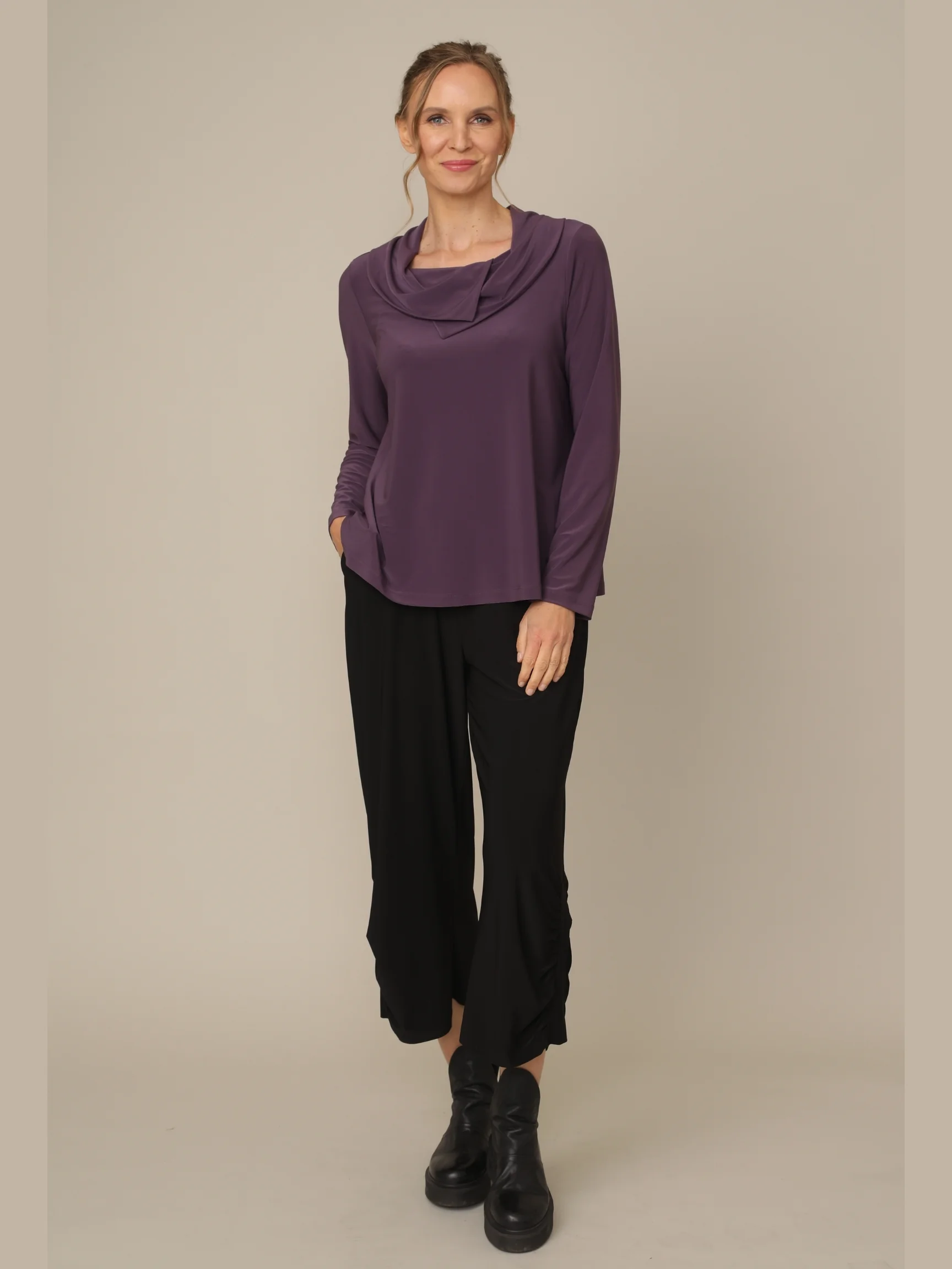 Jordana Top in Heather