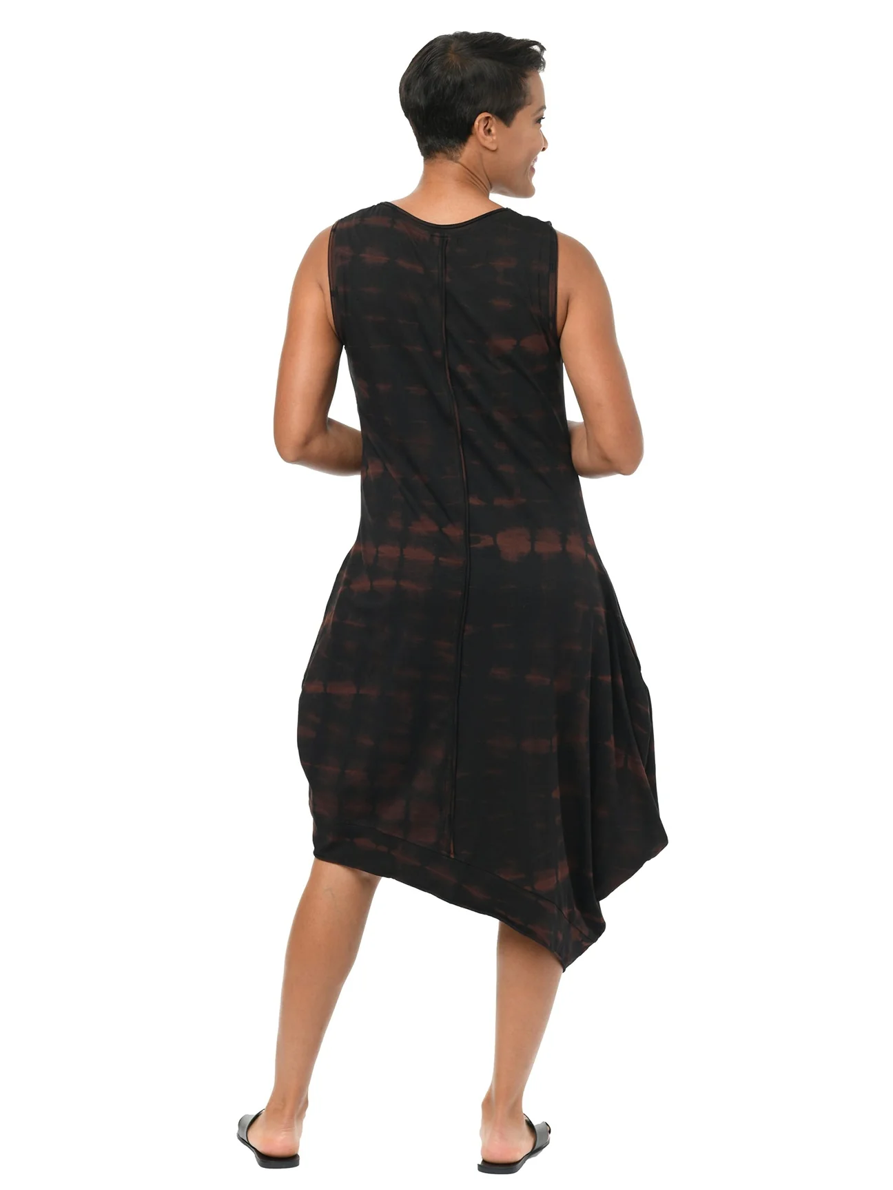 Jordyn Dress in Barcelona Shibori