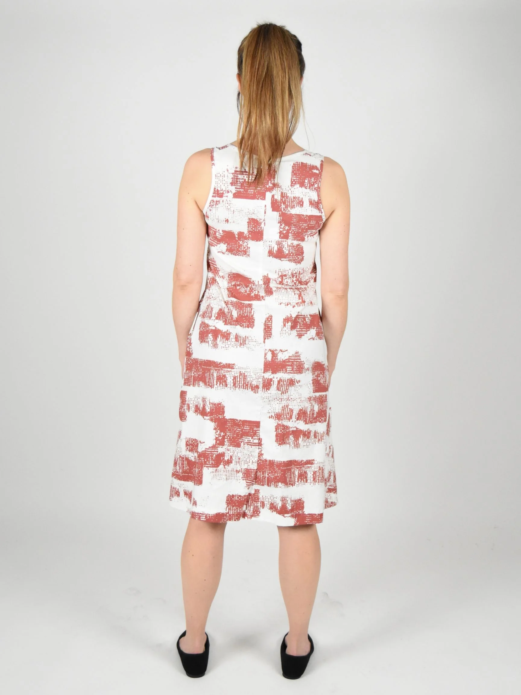 Karina Dress in Coral Spumante