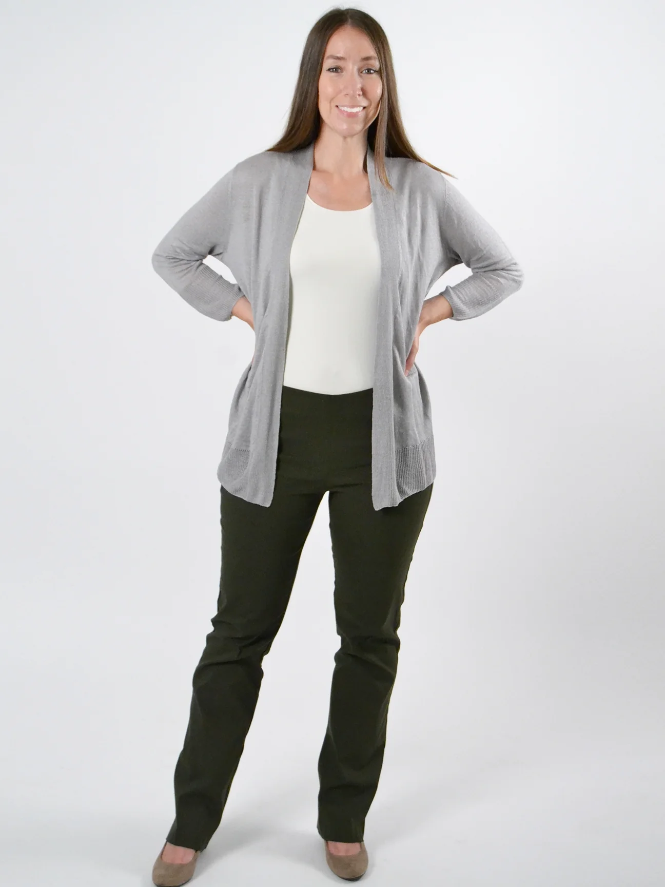Keesha Pant in Dark Olive