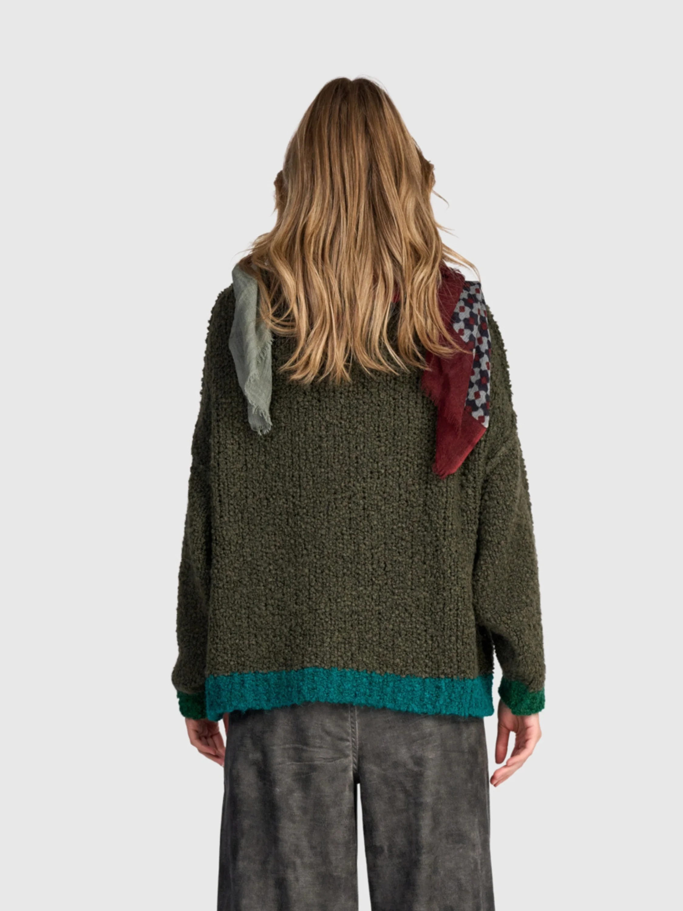 Knit Sweater in Green