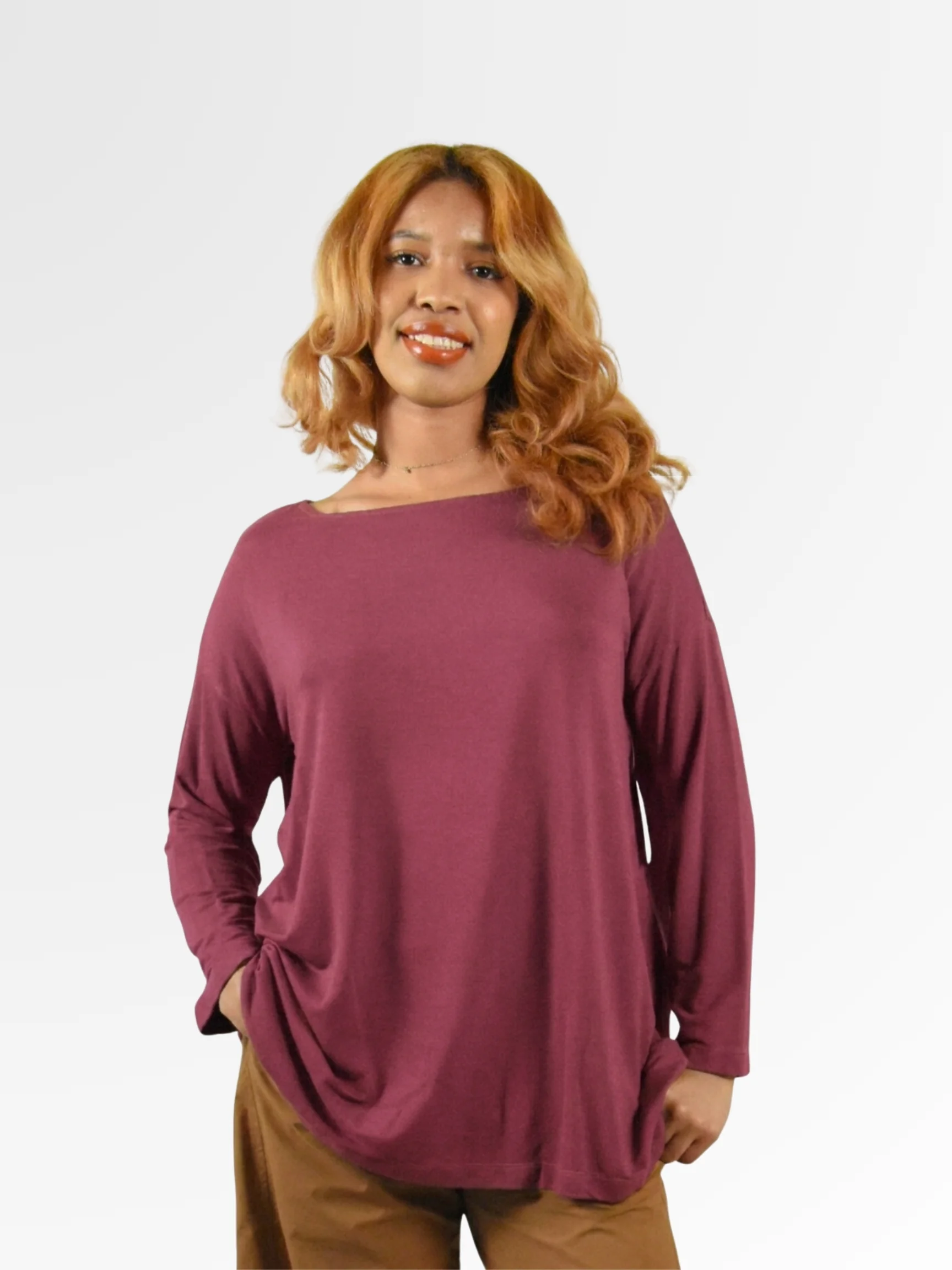 L/S Bex Shirt in Alder