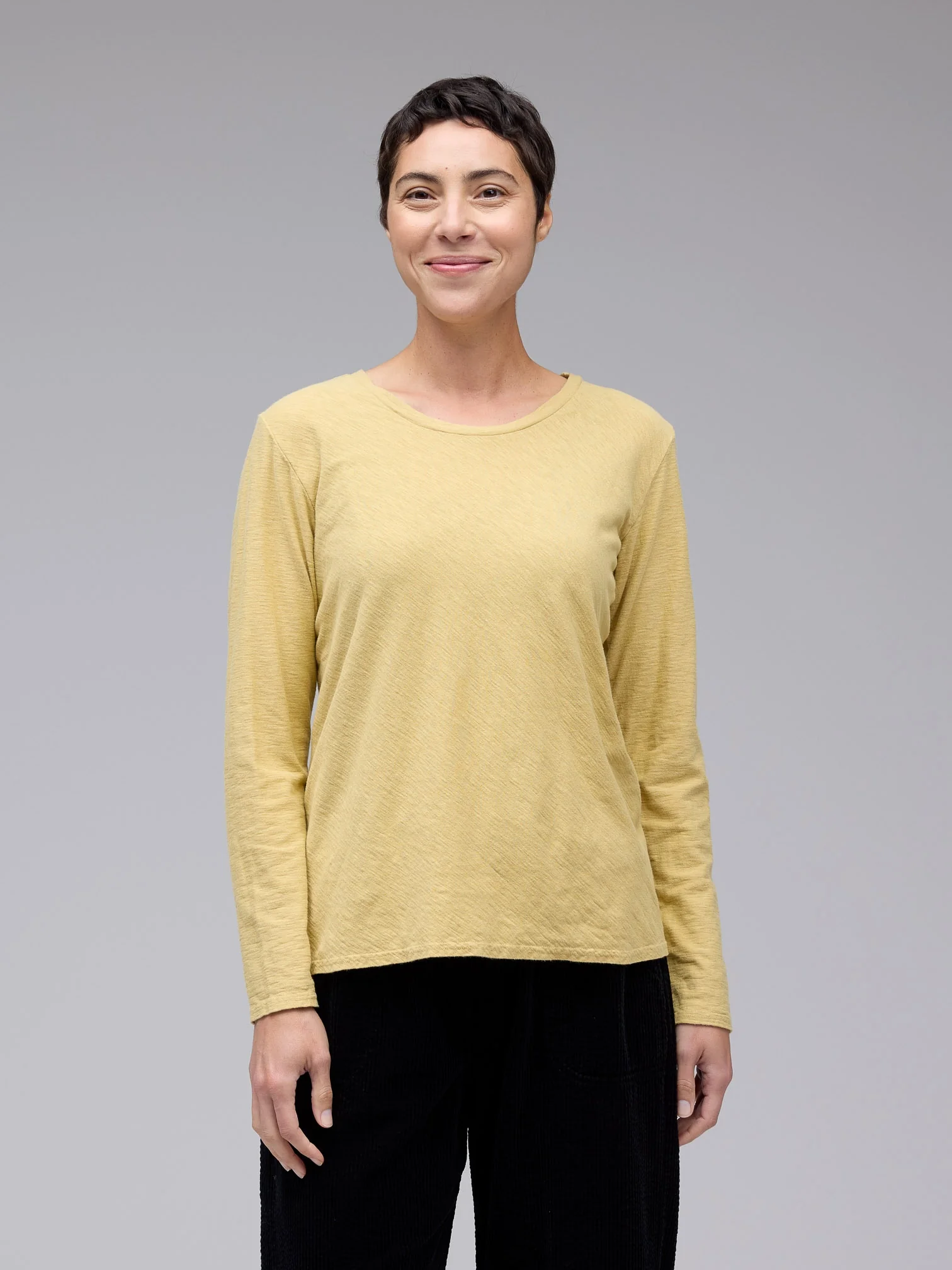 L/S Bias Tee in Glow