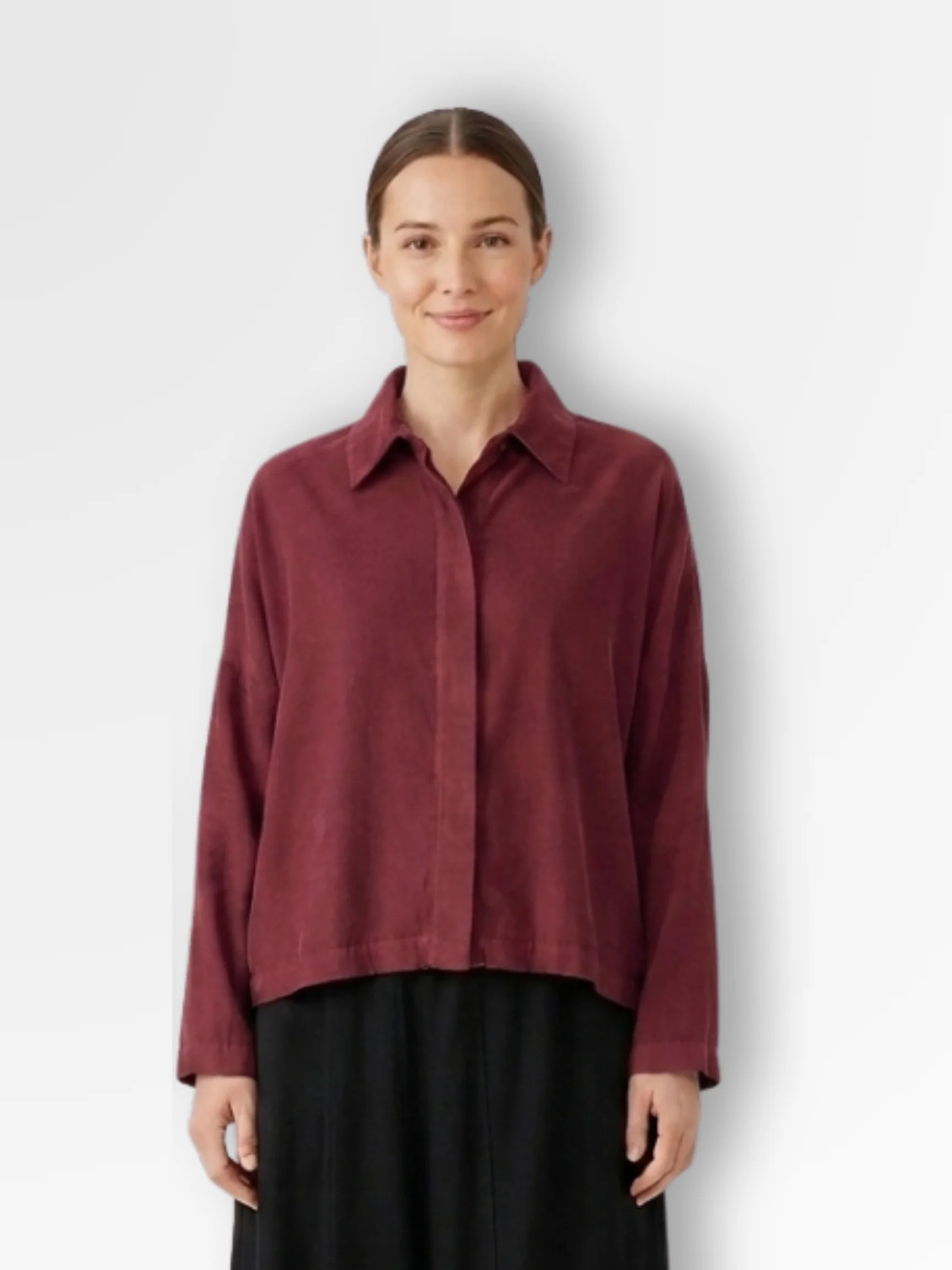 L/S Joan Shirt in Alder