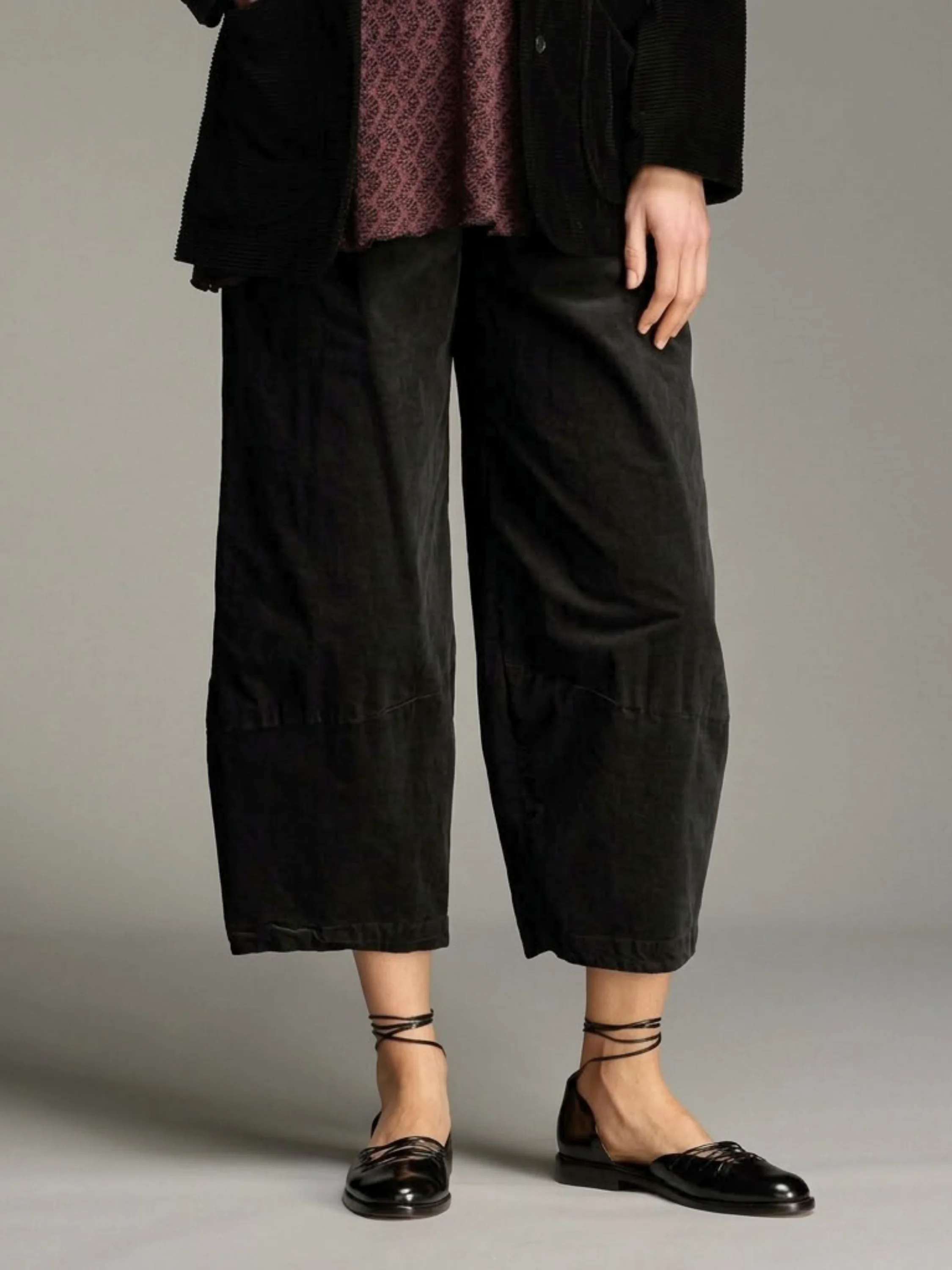 Lantern Pant in Black