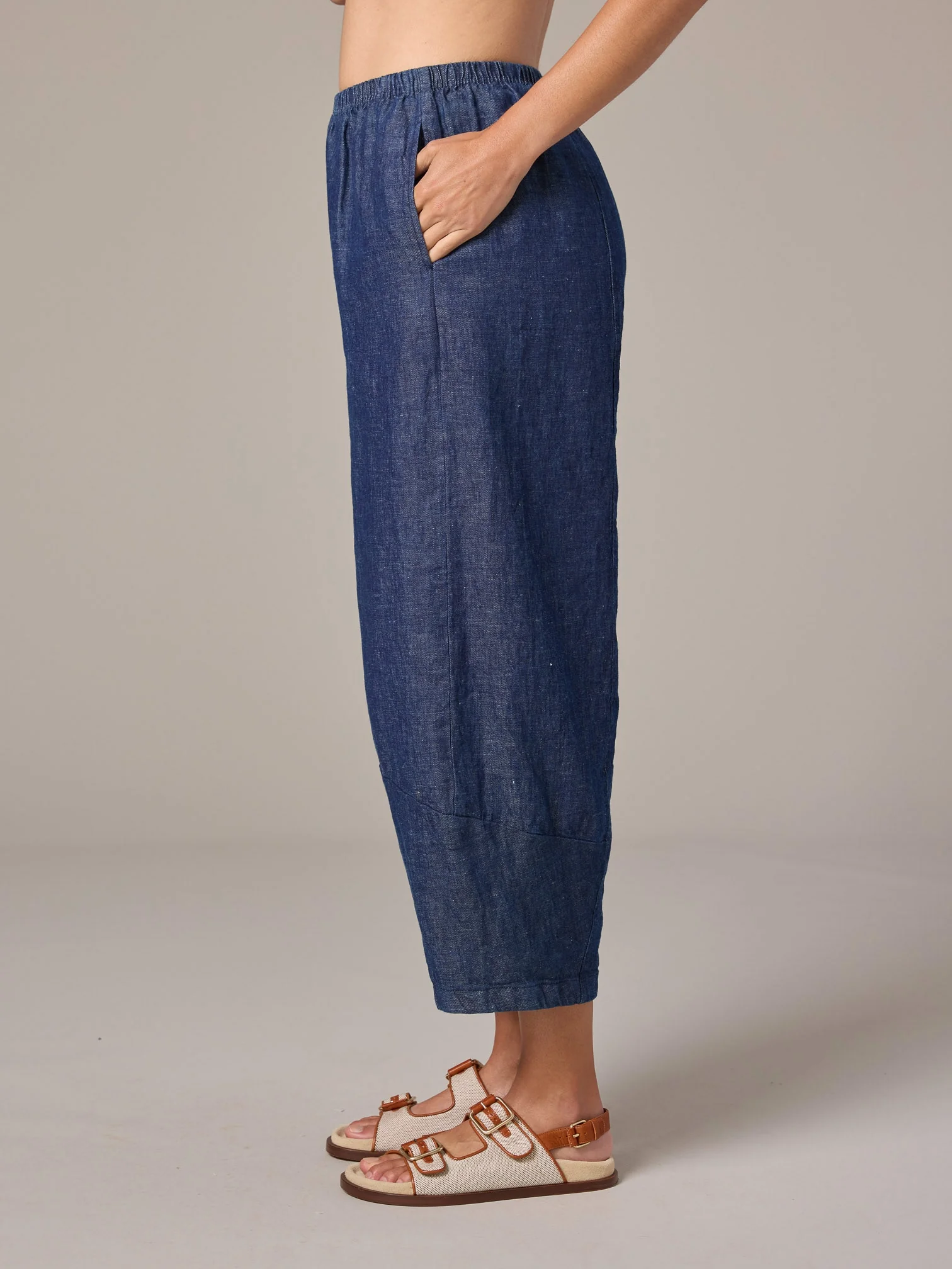 Lantern Pant in Denim