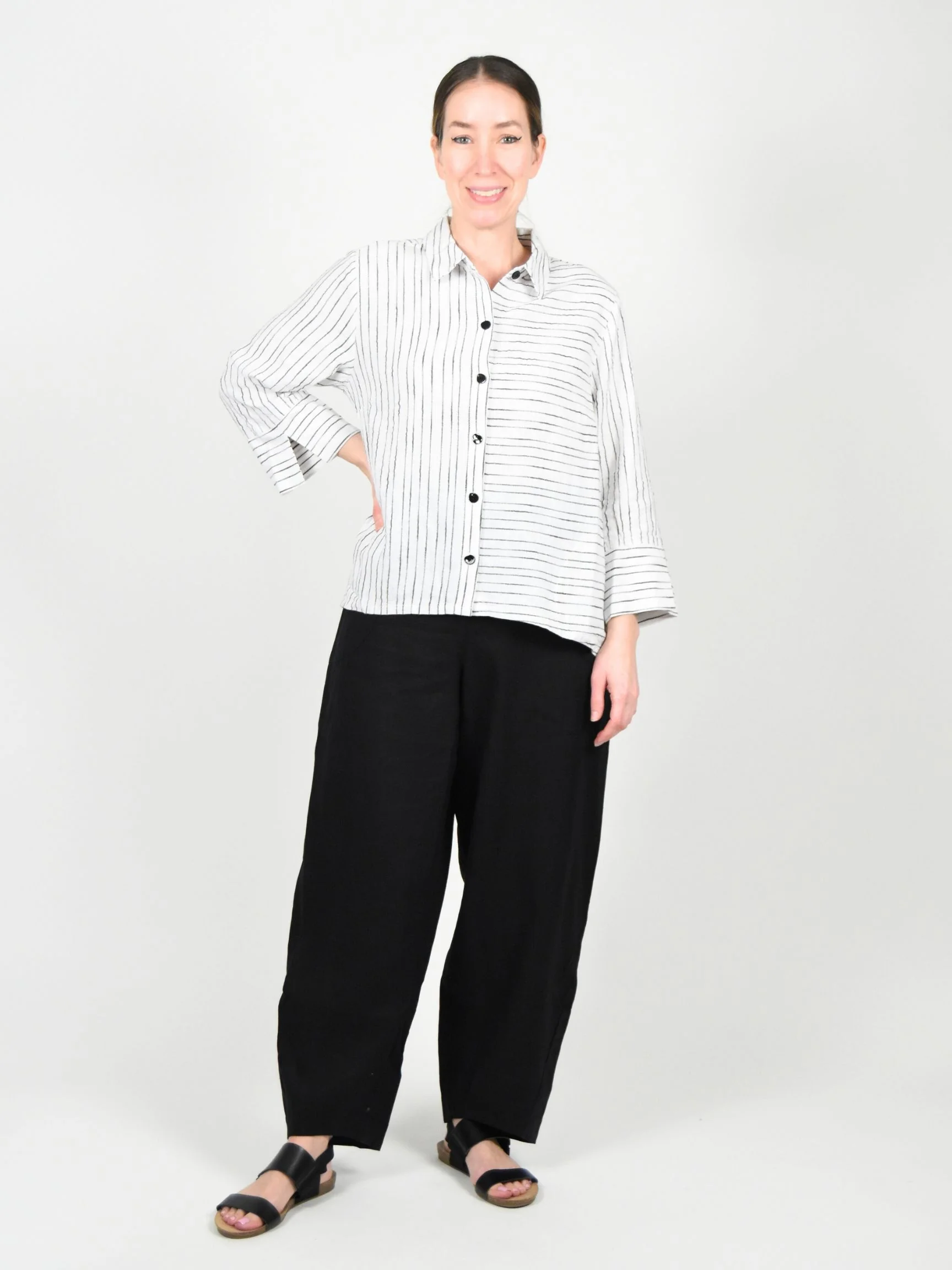 Lantern Pant in Black