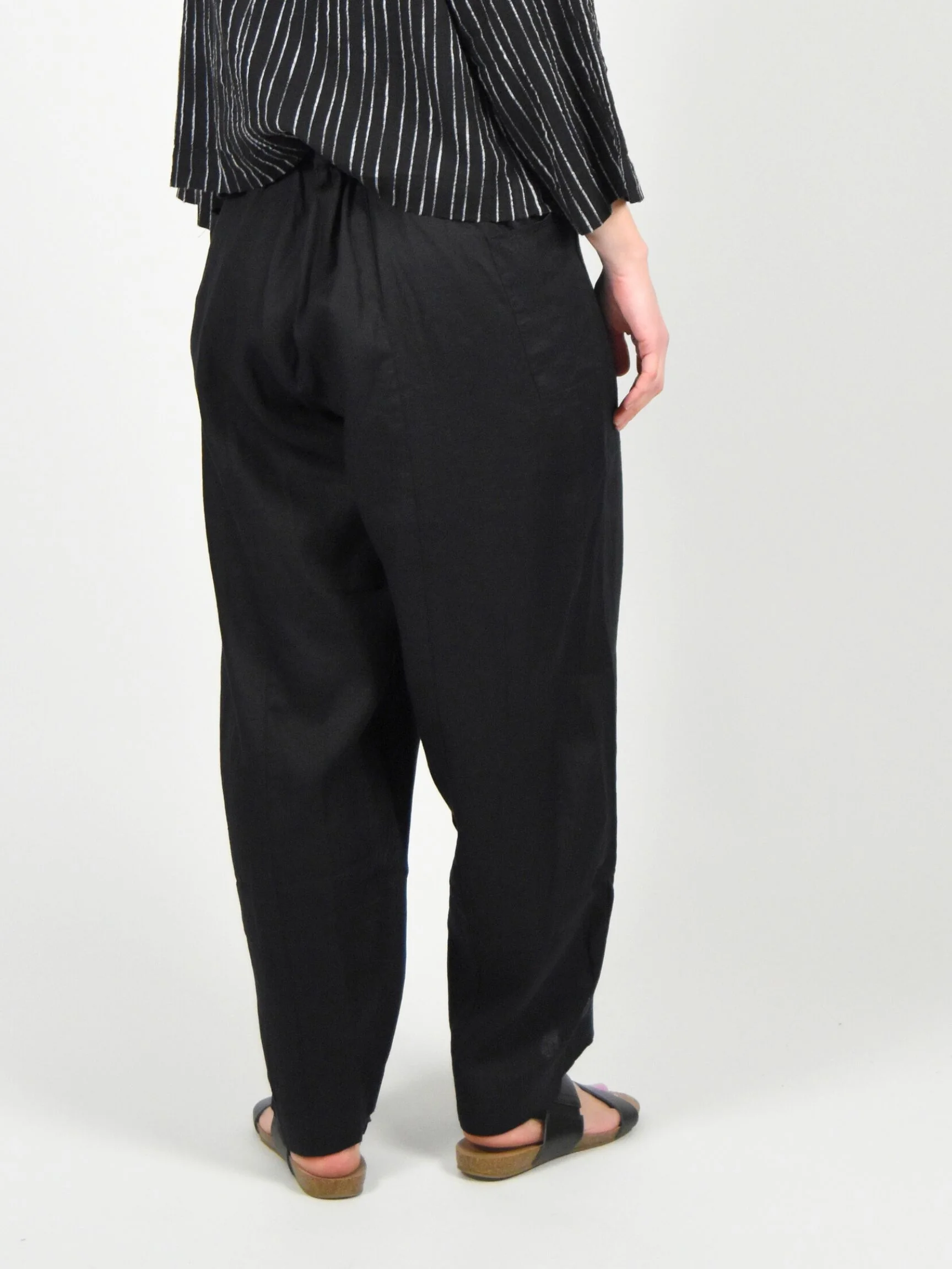 Lantern Pant in Black