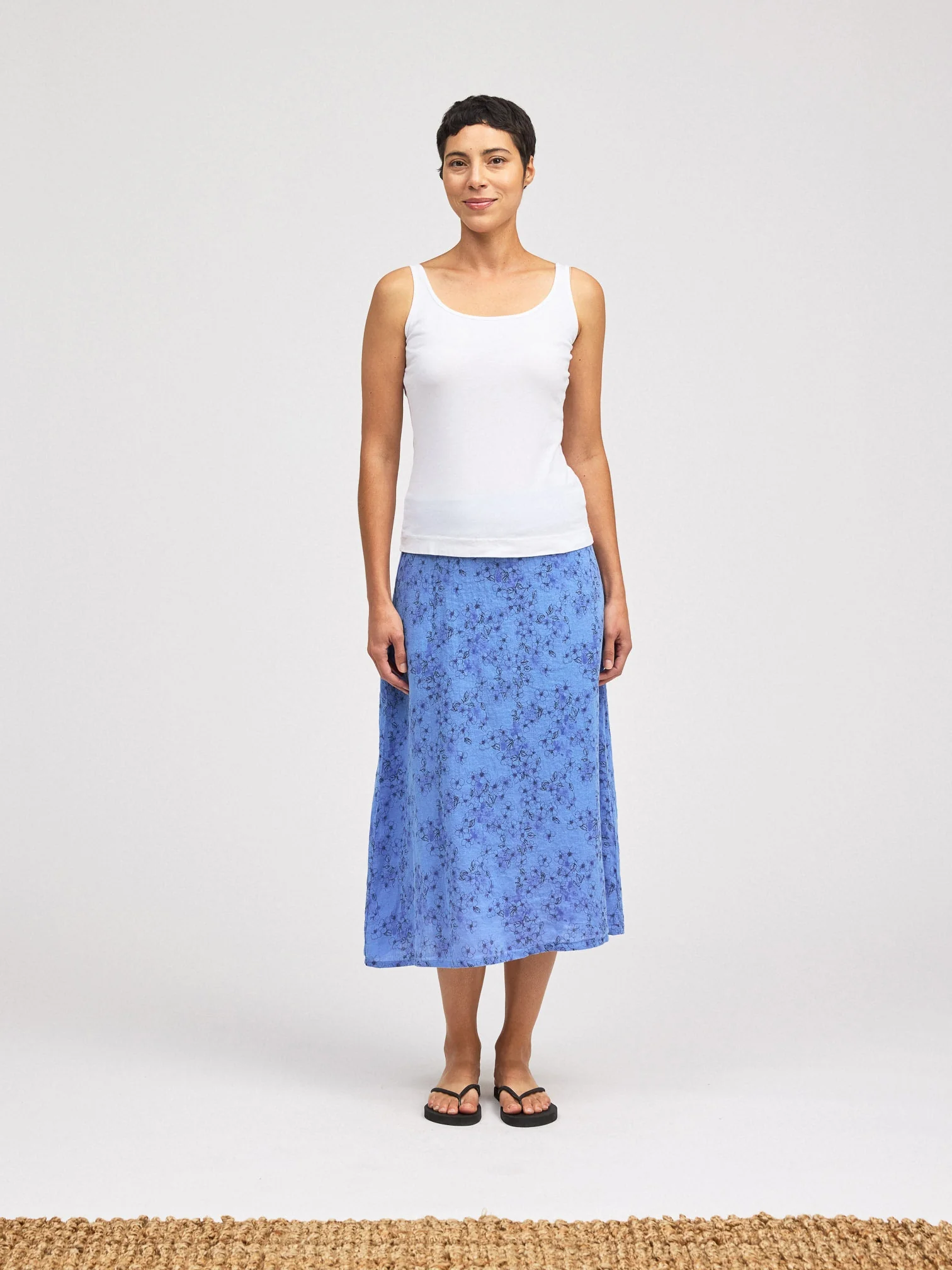 Layering Tank in White