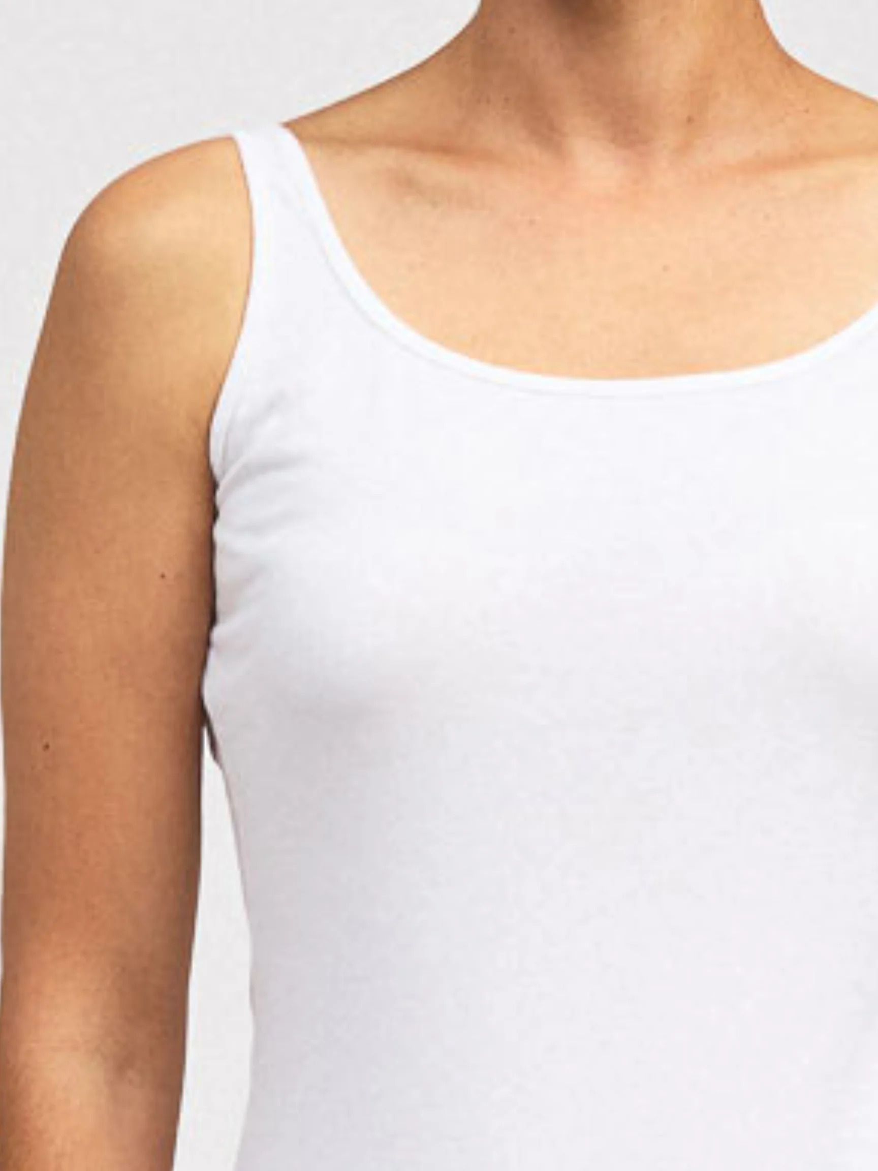 Layering Tank in White