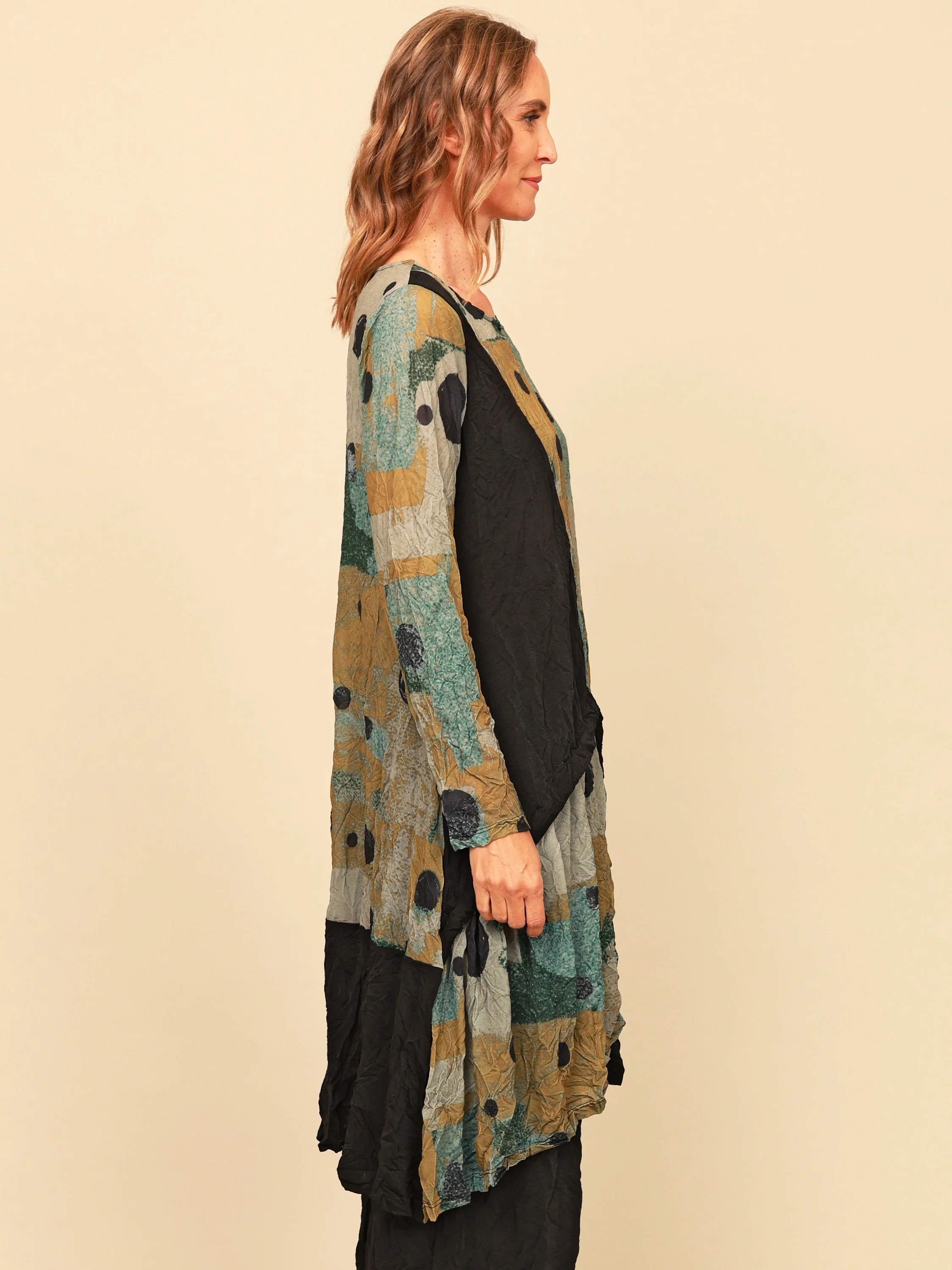 Levi Dress in Brass