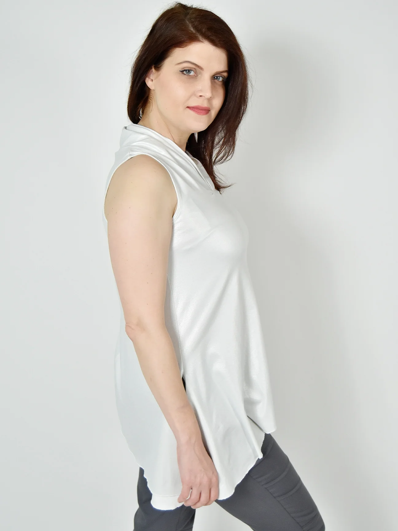 Lipa Tunic in Pearly