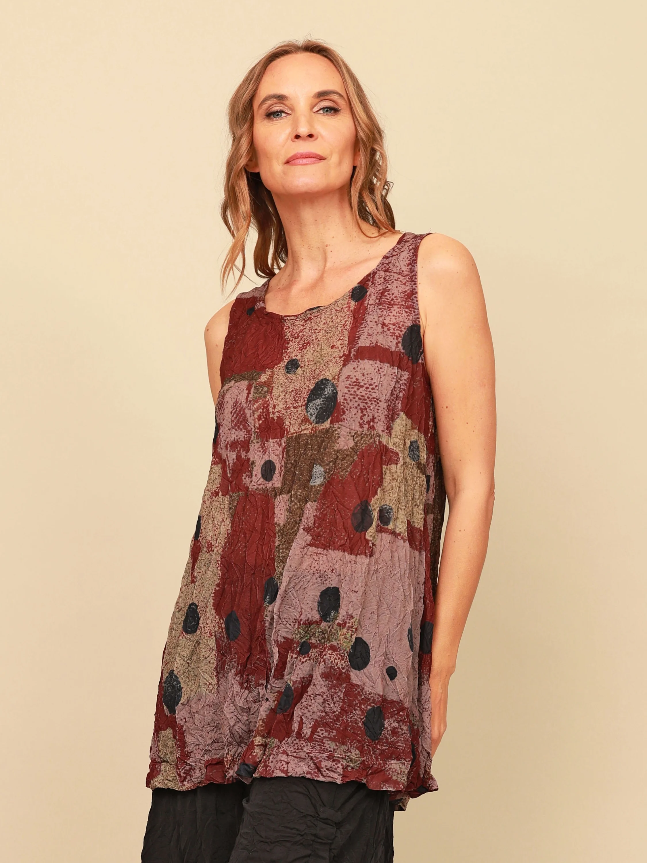 Liz Tank in Rouge
