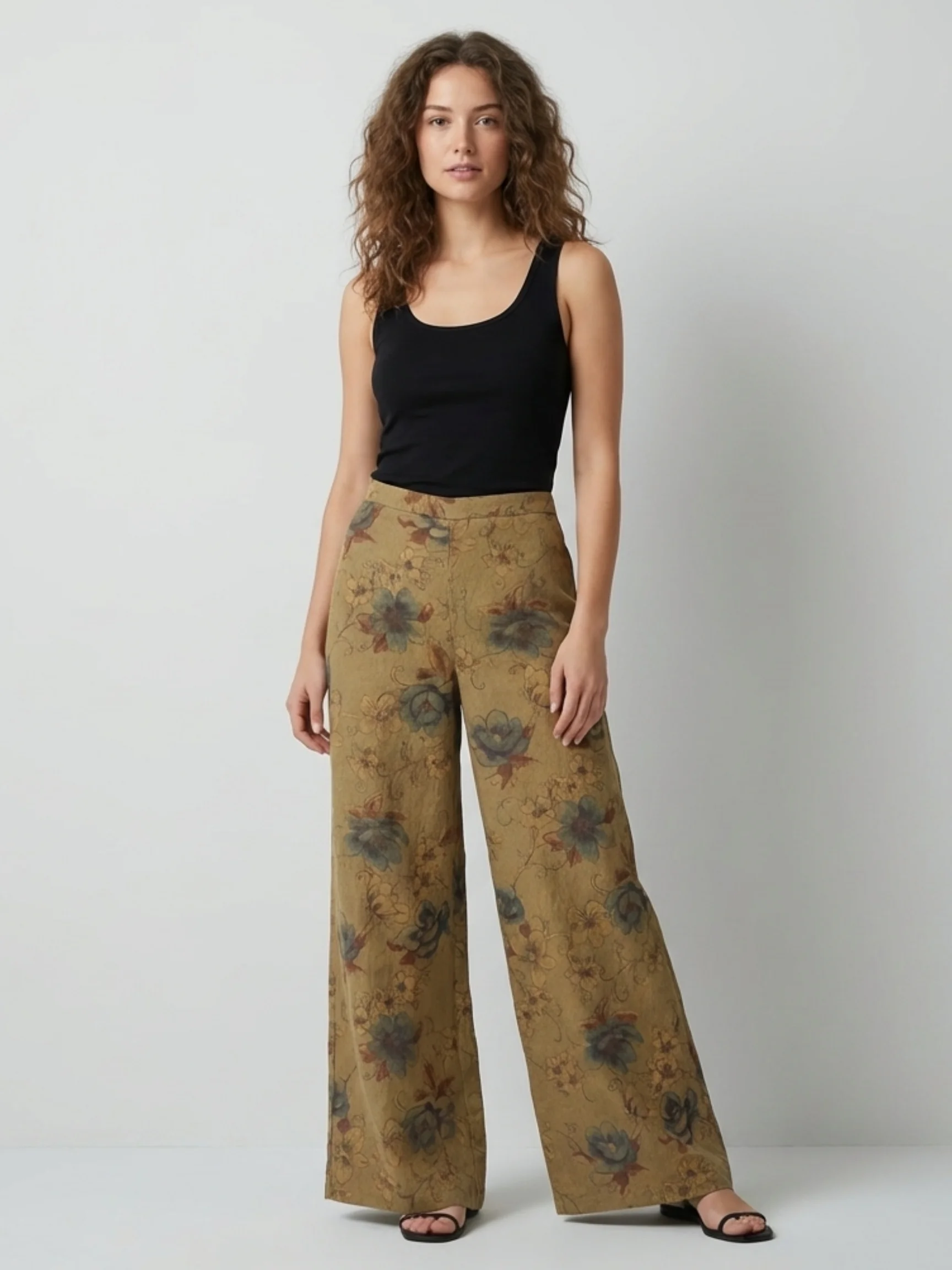 Long Full Pant in Quinquina