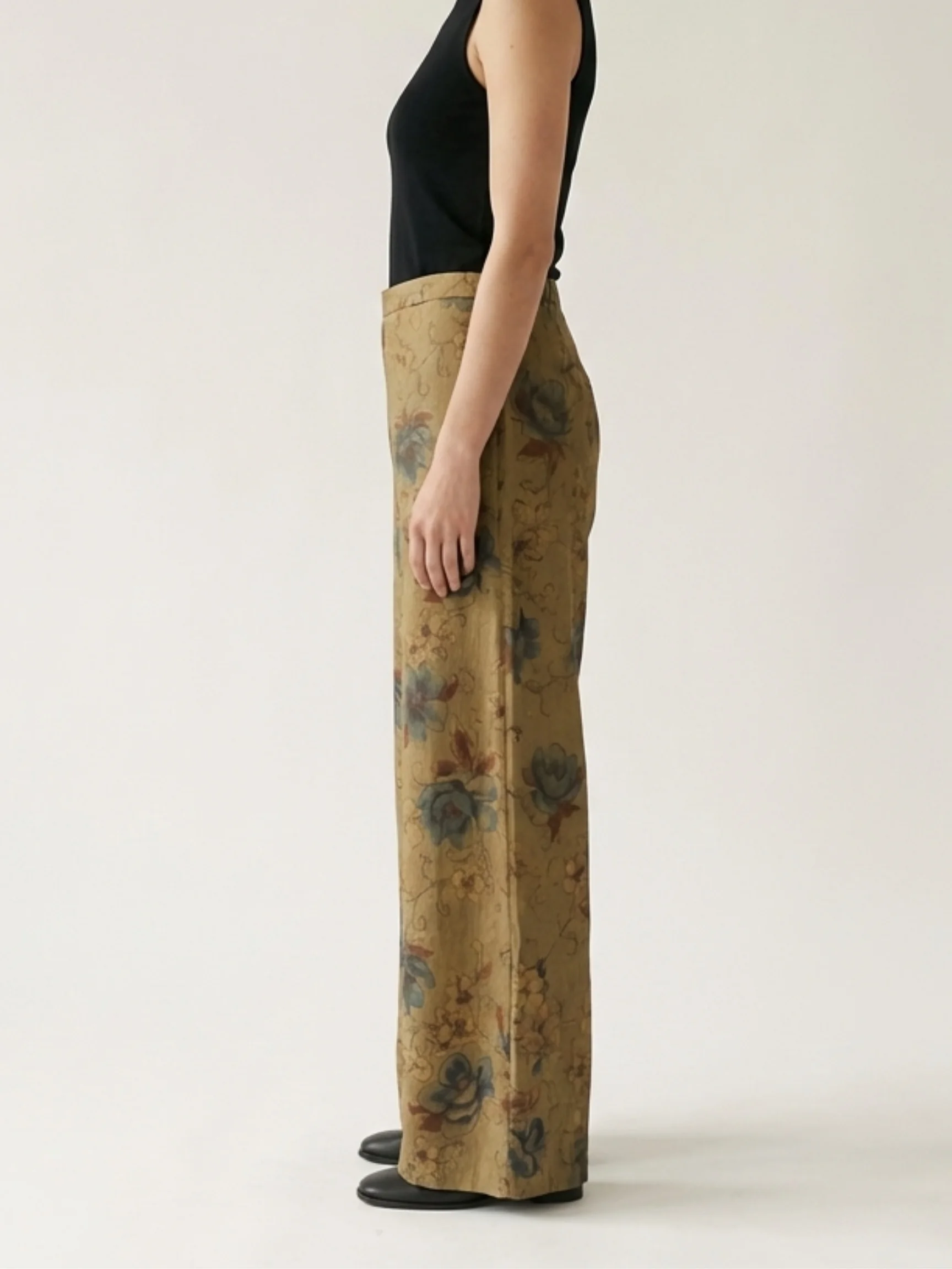 Long Full Pant in Quinquina