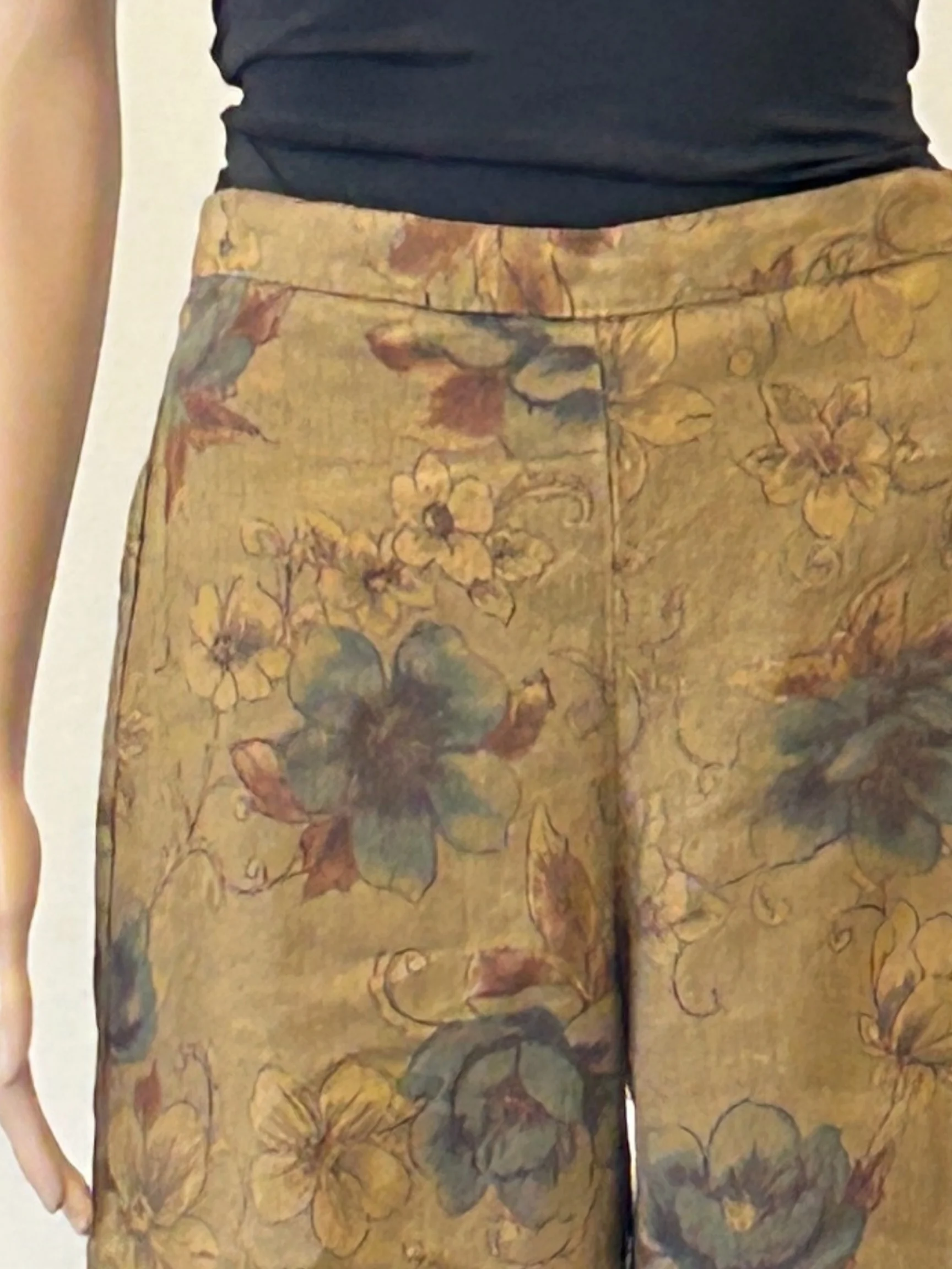 Long Full Pant in Quinquina