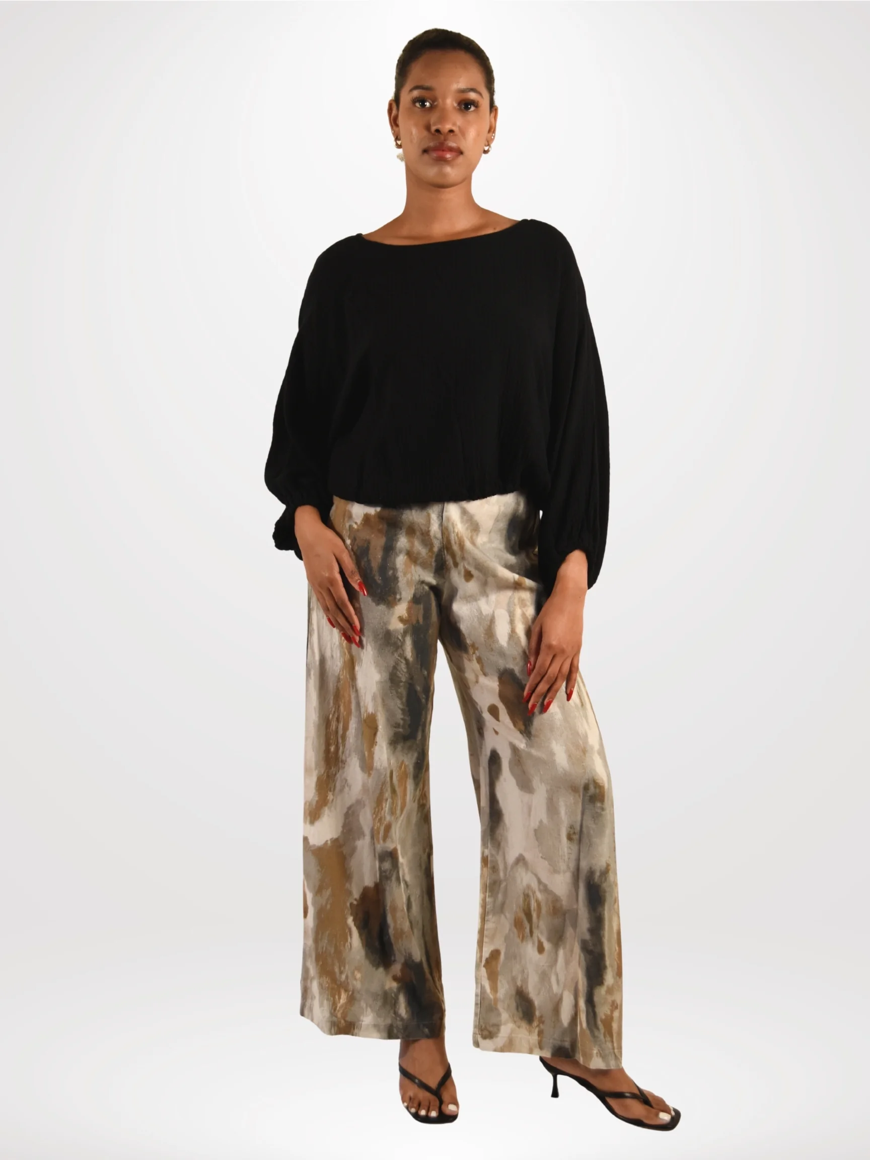 Long Full Pant in Pioggia