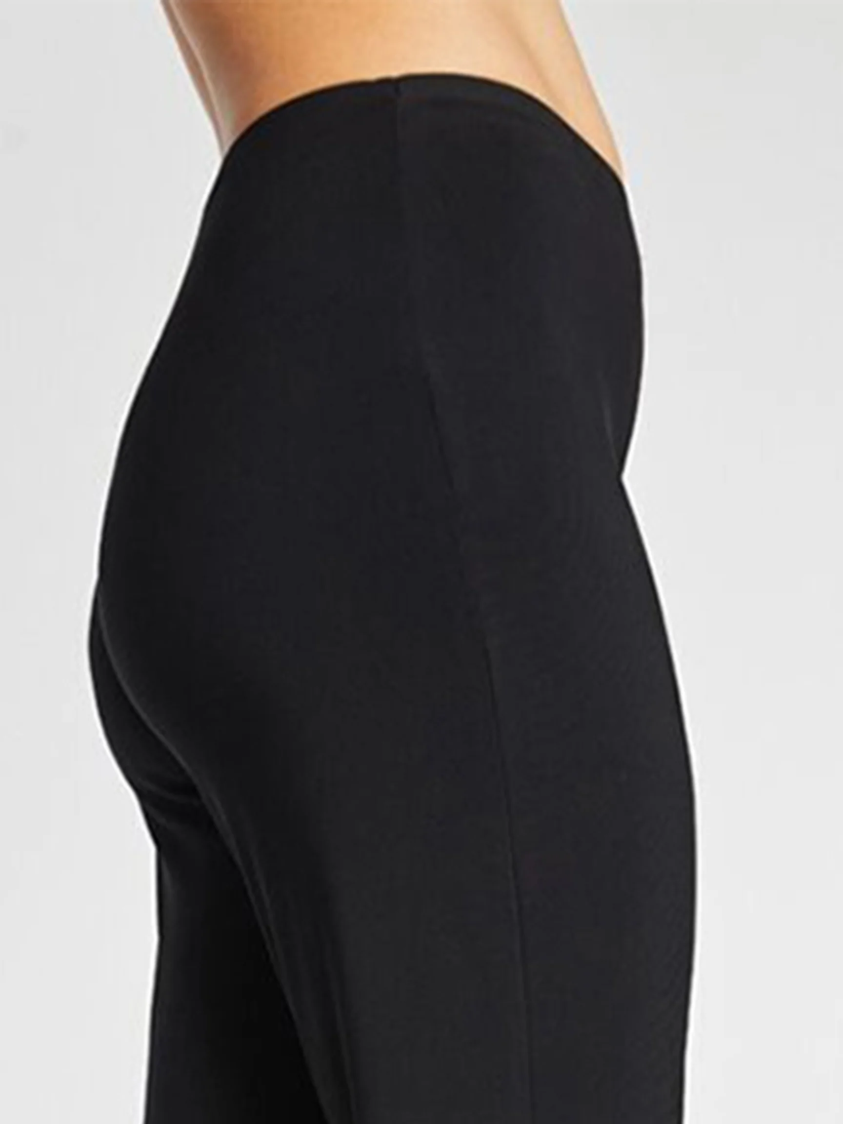 Long Narrow Pant in Black